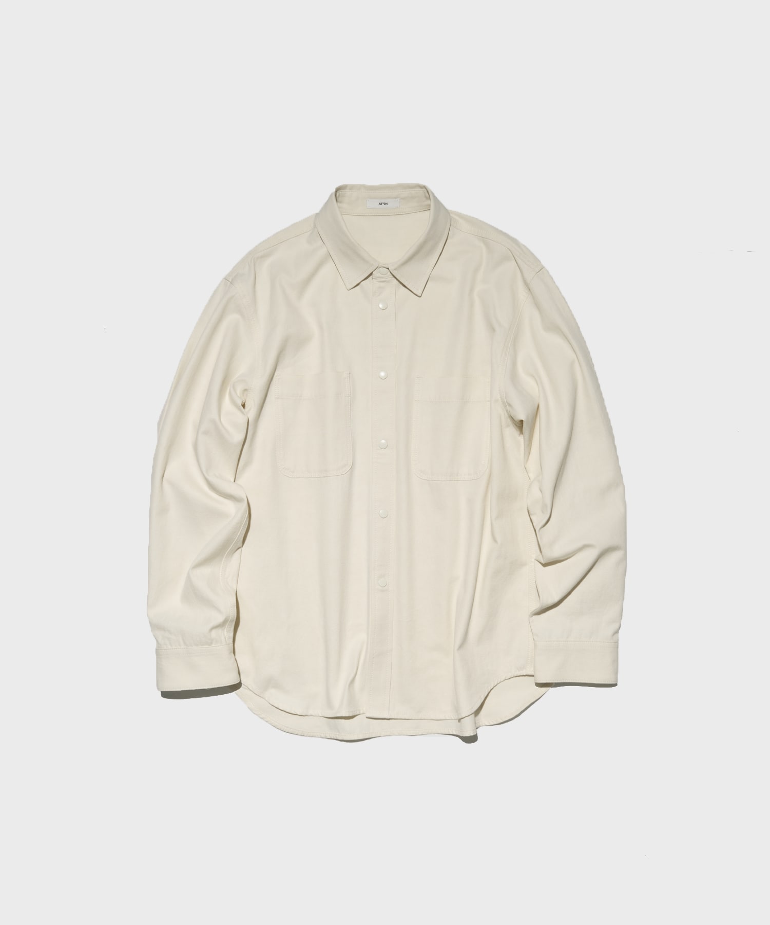 HARD WASHED COTTON SHIRT JACKET
