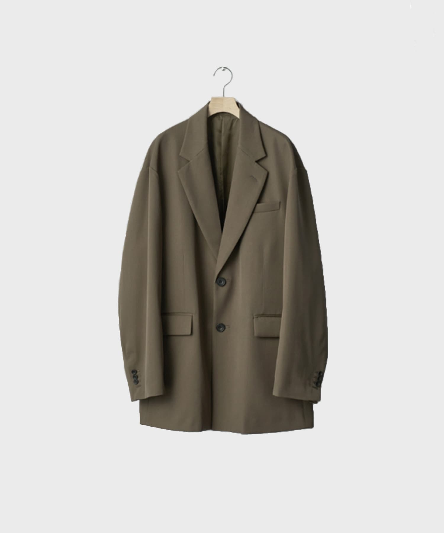 OVERSIZED SINGLE BREASTED LONG JACKET