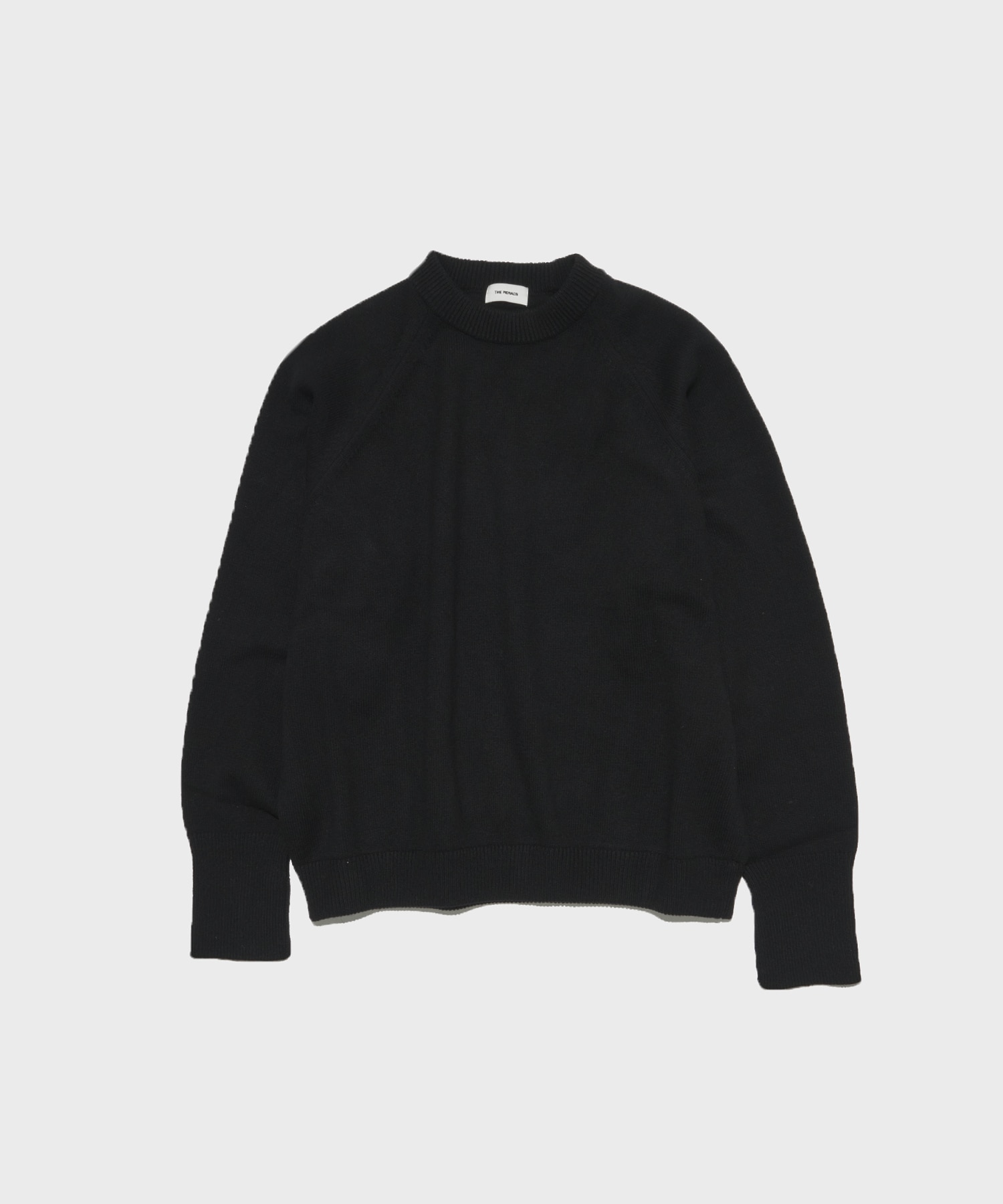 RERACS RAGLAN CREW NECK PULLOVER KNIT