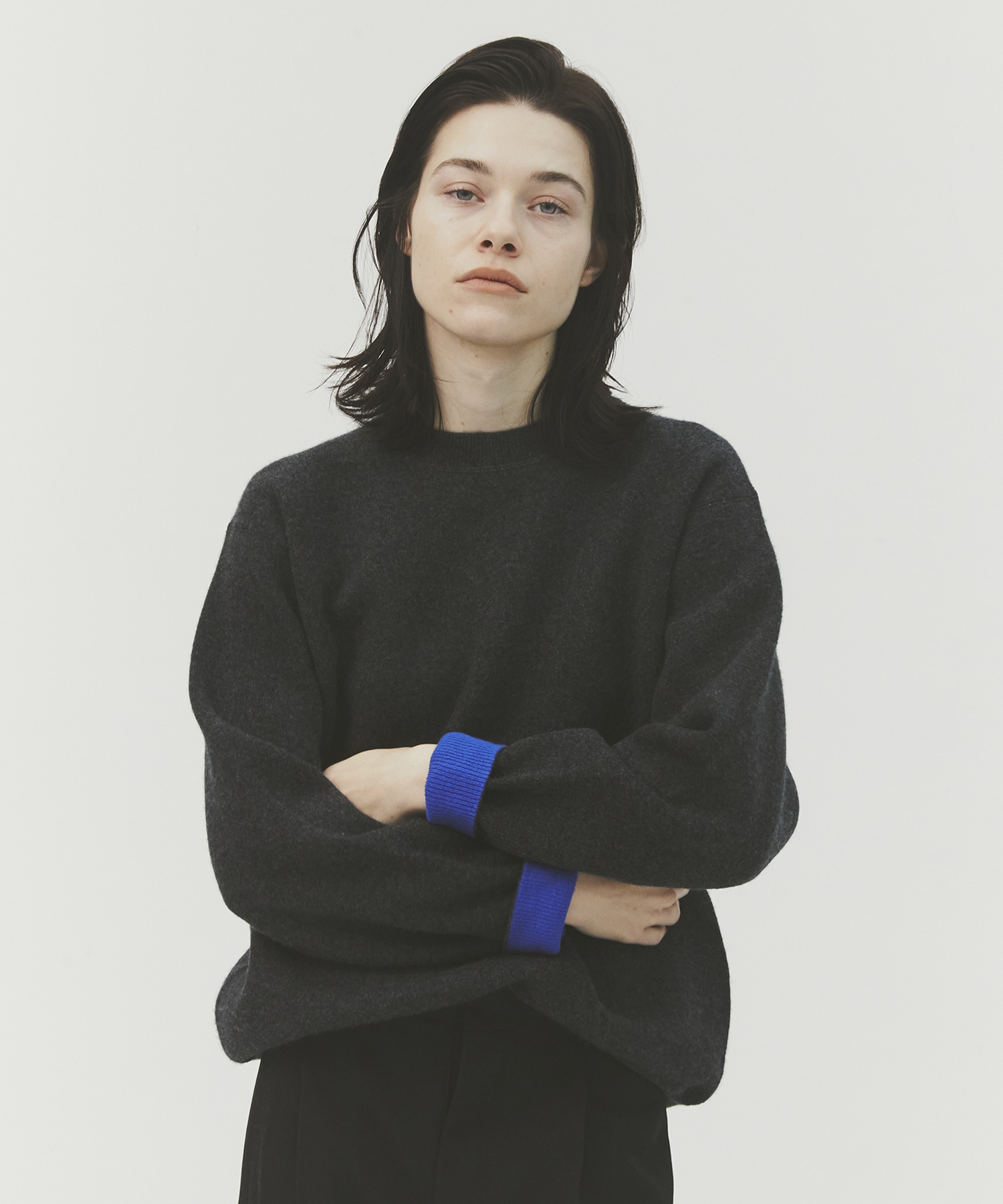 CASHMERE REVERSIBLE PULLOVER