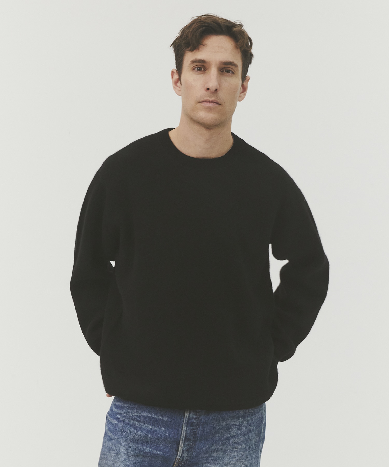 CASHMERE REVERSIBLE PULLOVER