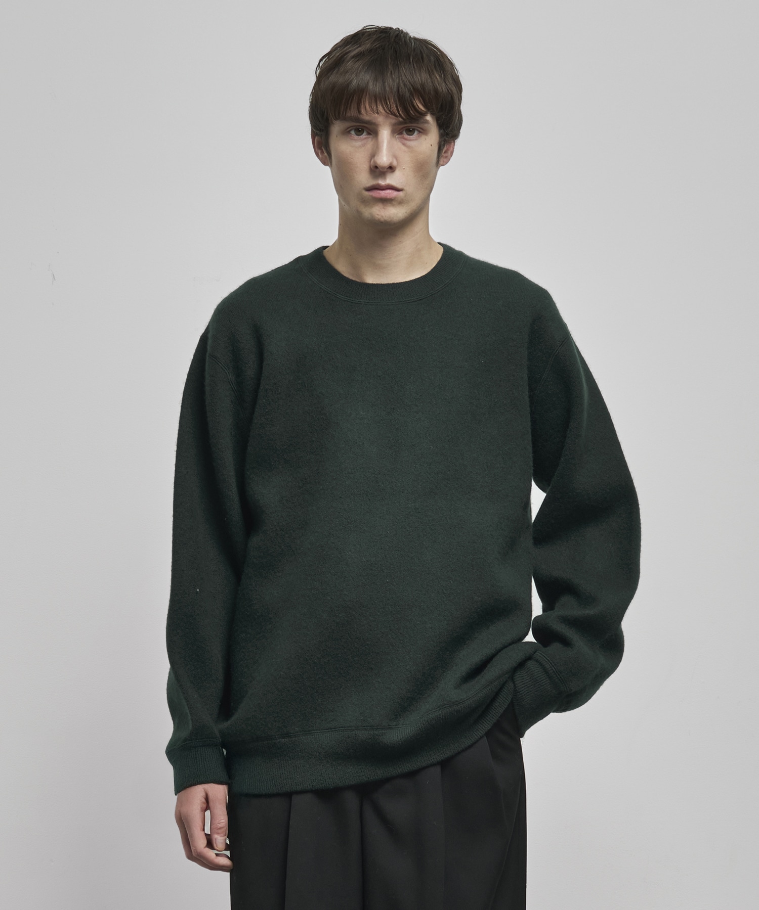 【MENS】CASHMERE REVERSIBLE PULLOVER