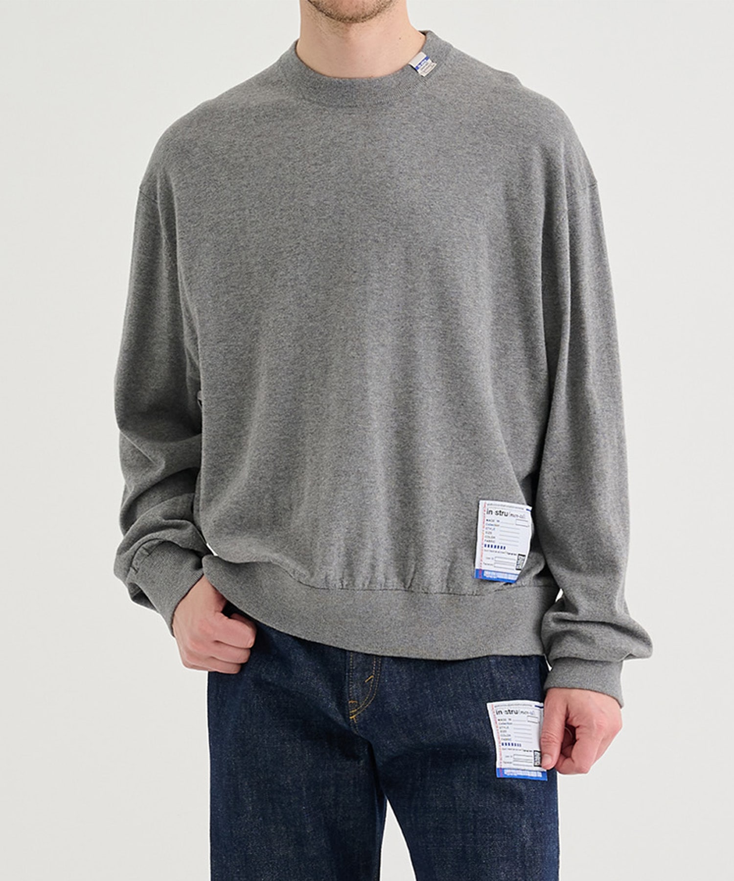 CO/CA HIGH GAUGE KNIT PULLOVER