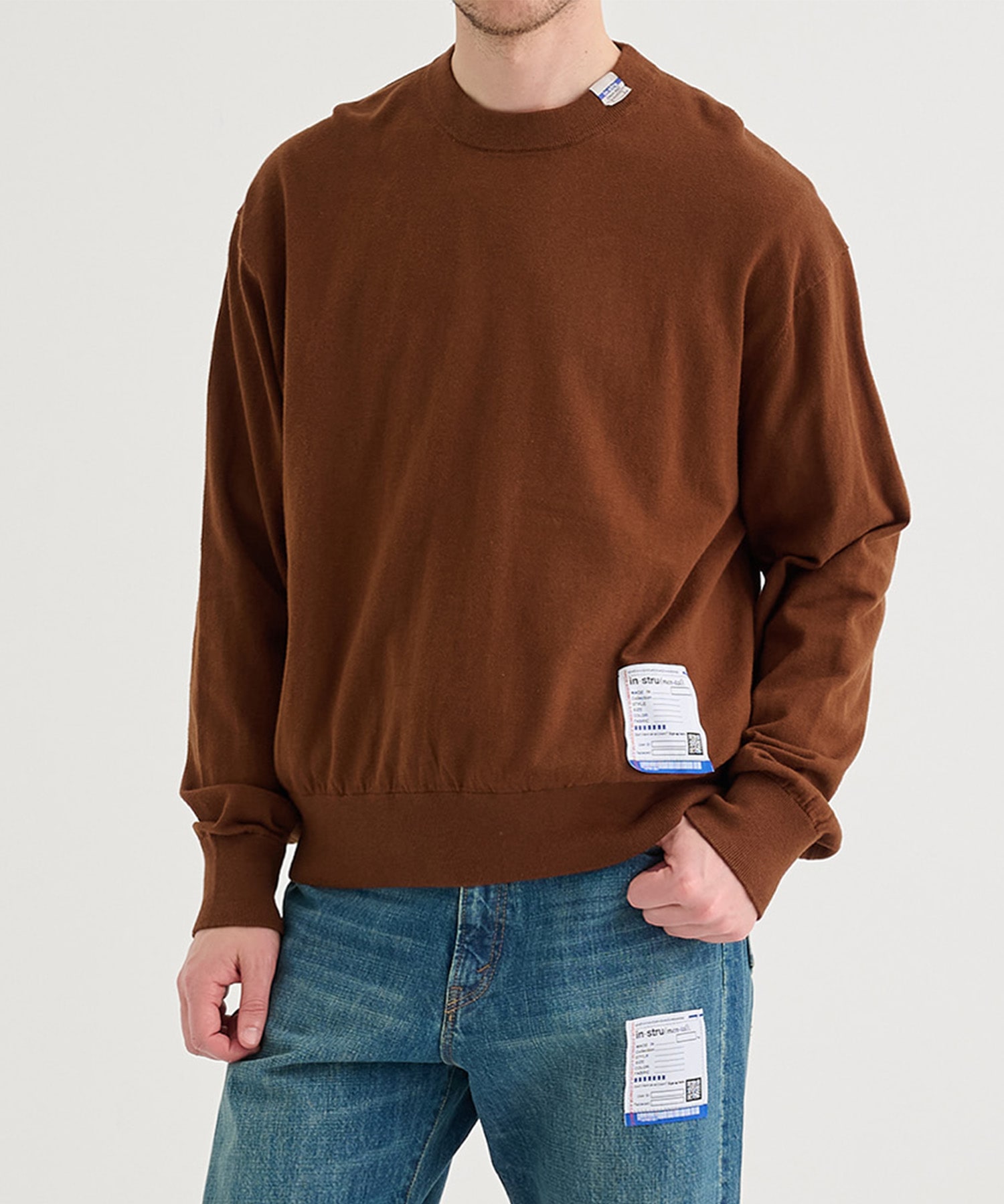 CO/CA HIGH GAUGE KNIT PULLOVER