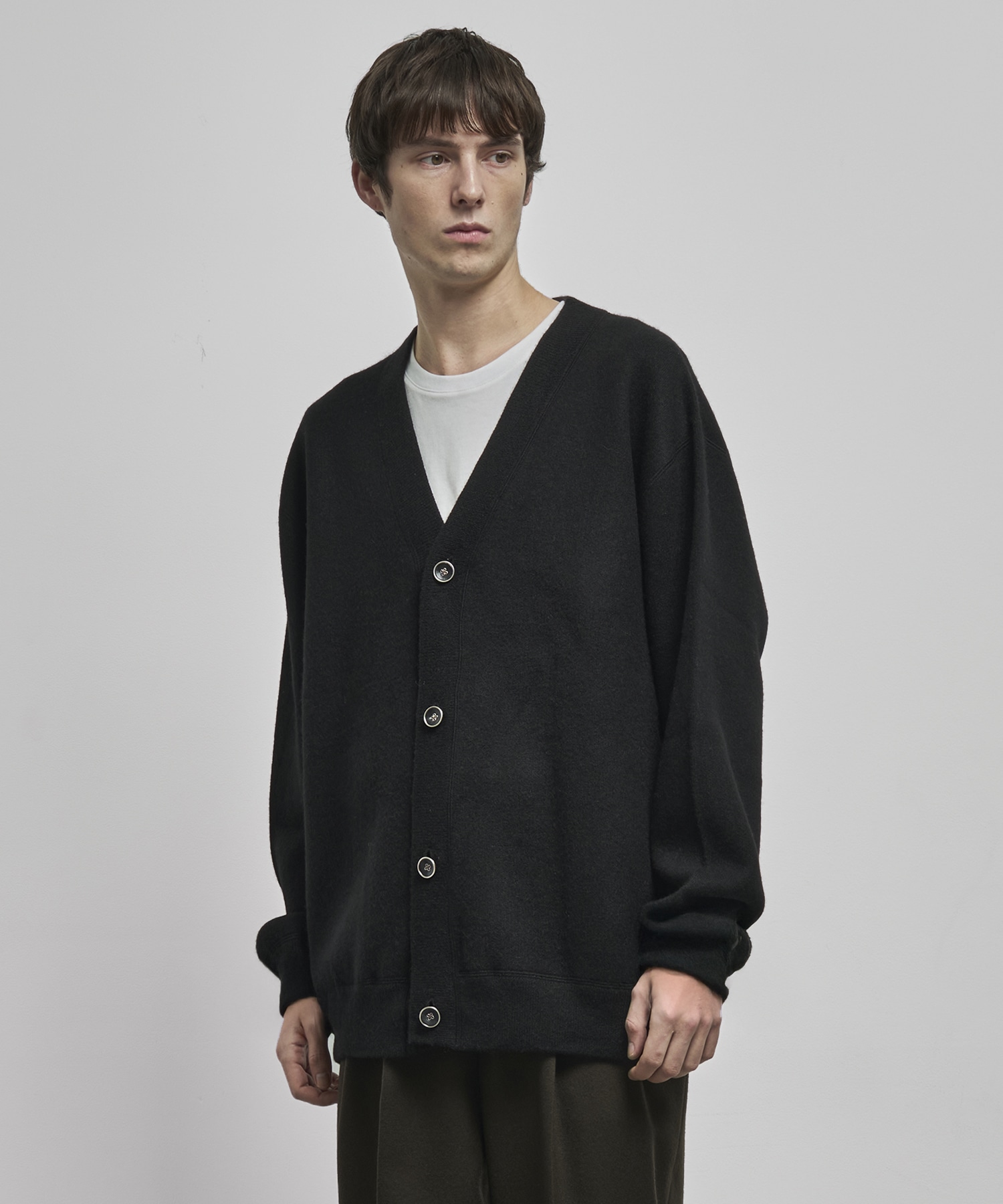 【MENS】CASHMERE REVERSIBLE CARDIGAN