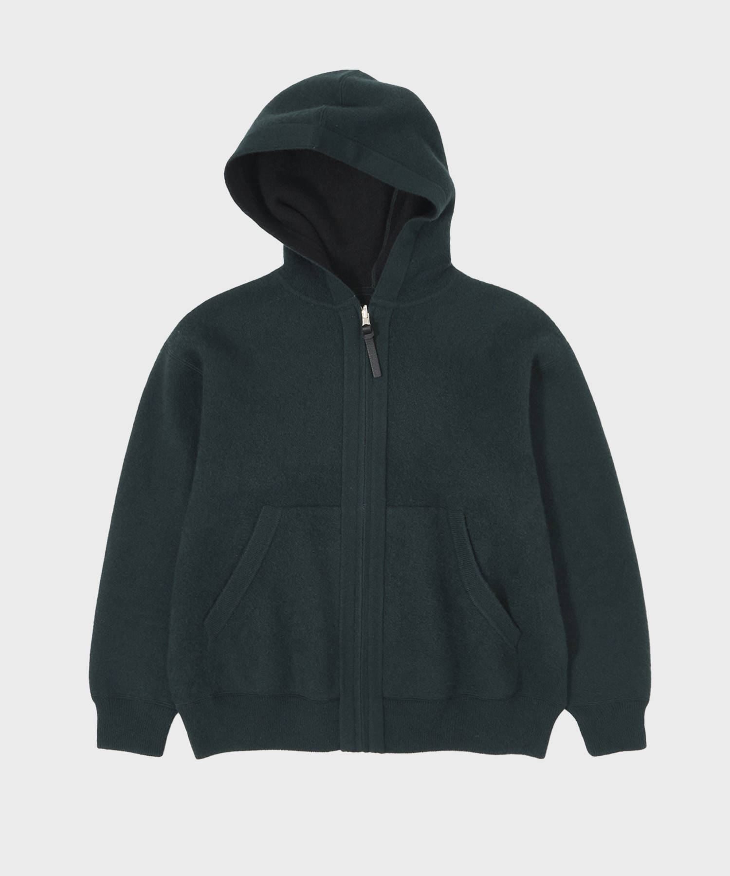 【MENS】CASHMERE REVERSIBLE ZIP UP HOODIE