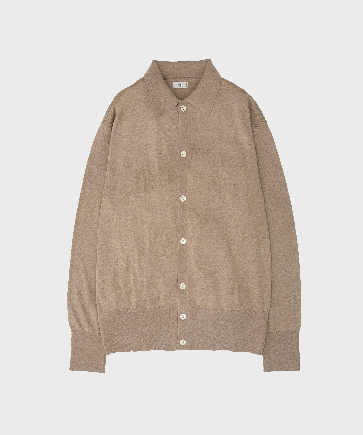 Silk Cashmere Knit Shirt