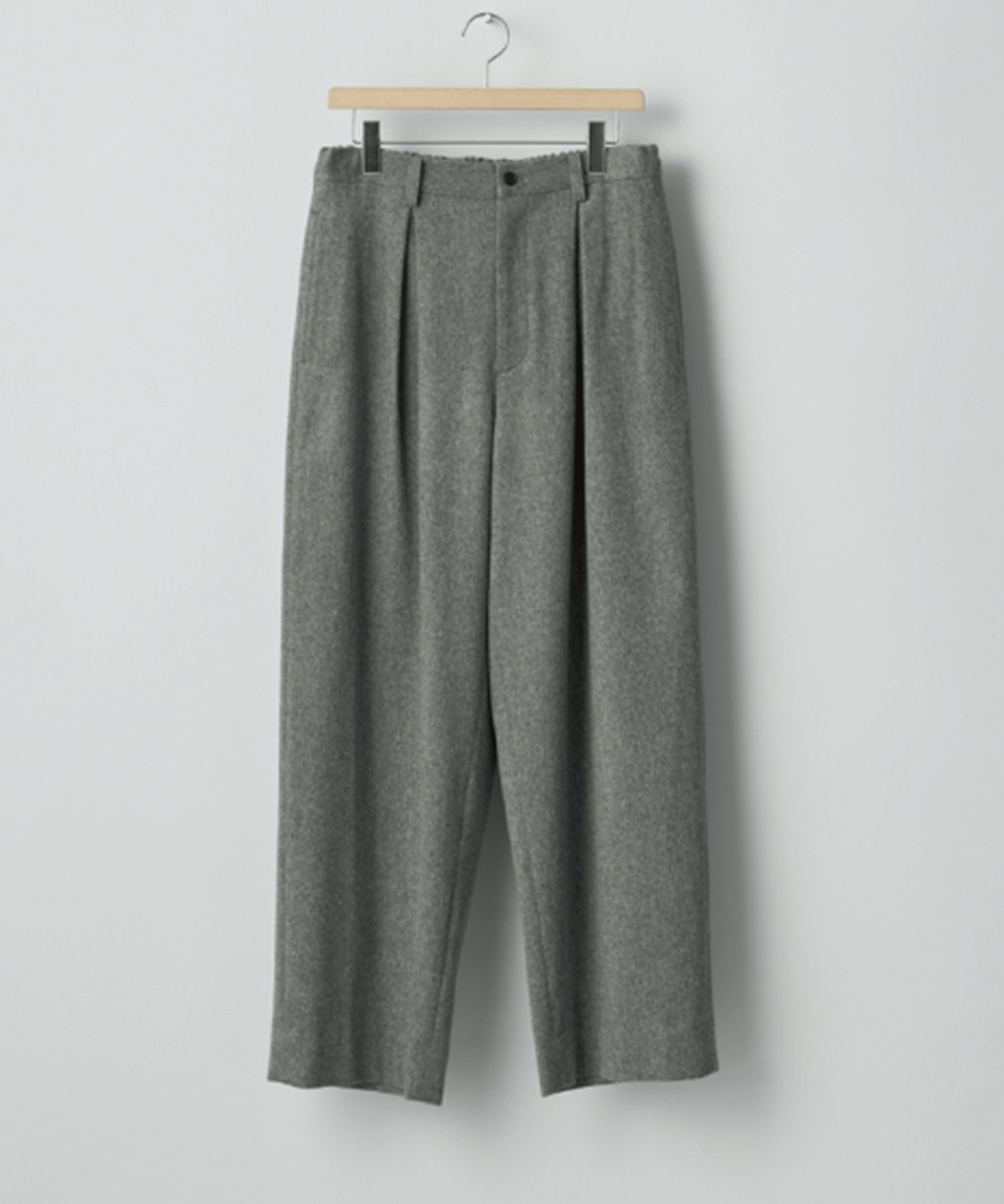 W/CA BEAVER EASY WIDE TROUSERS