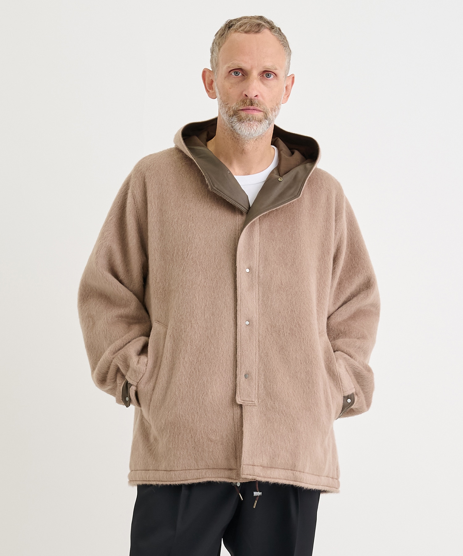 別注WOOL HOODED PARKA