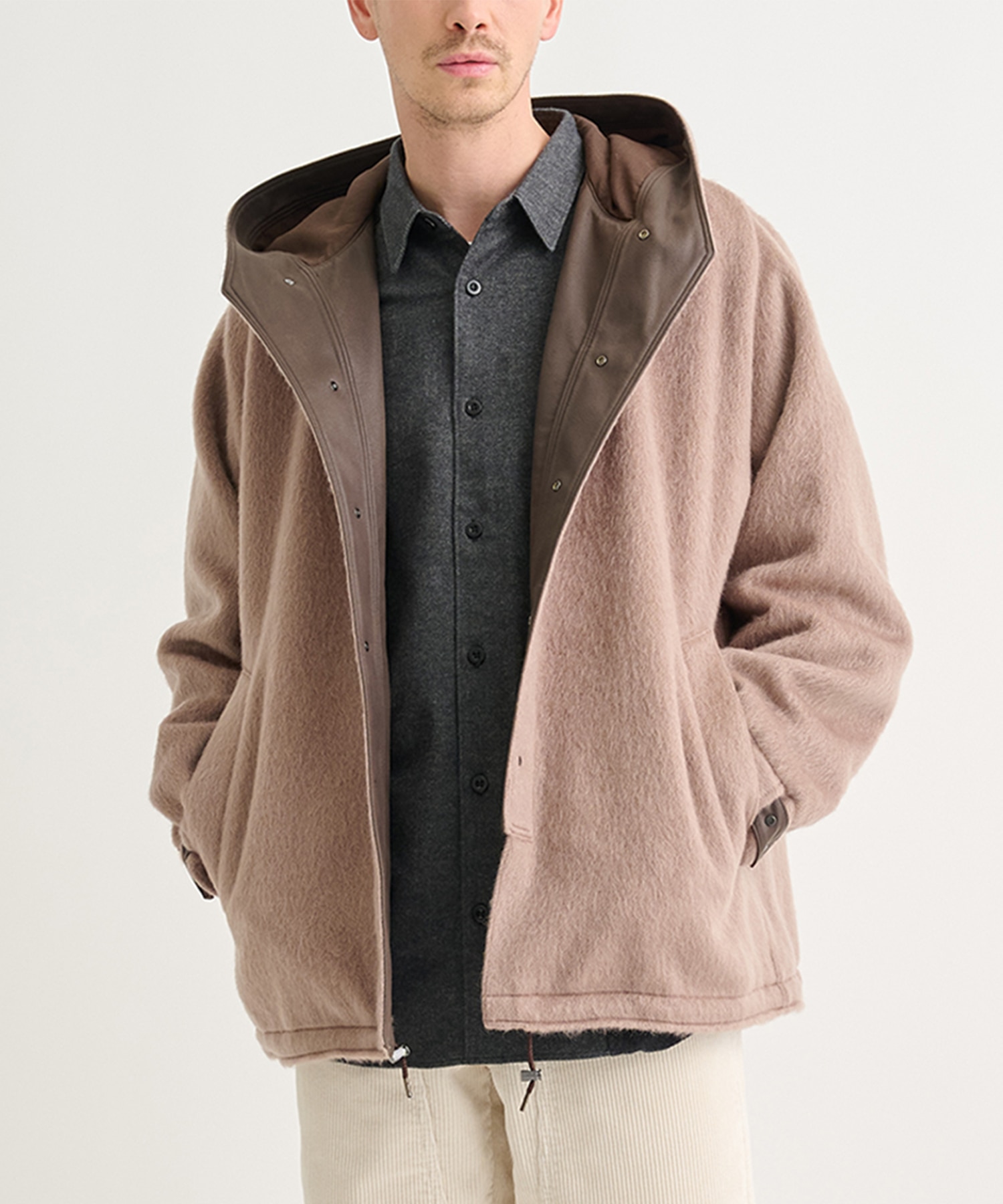 別注WOOL HOODED PARKA