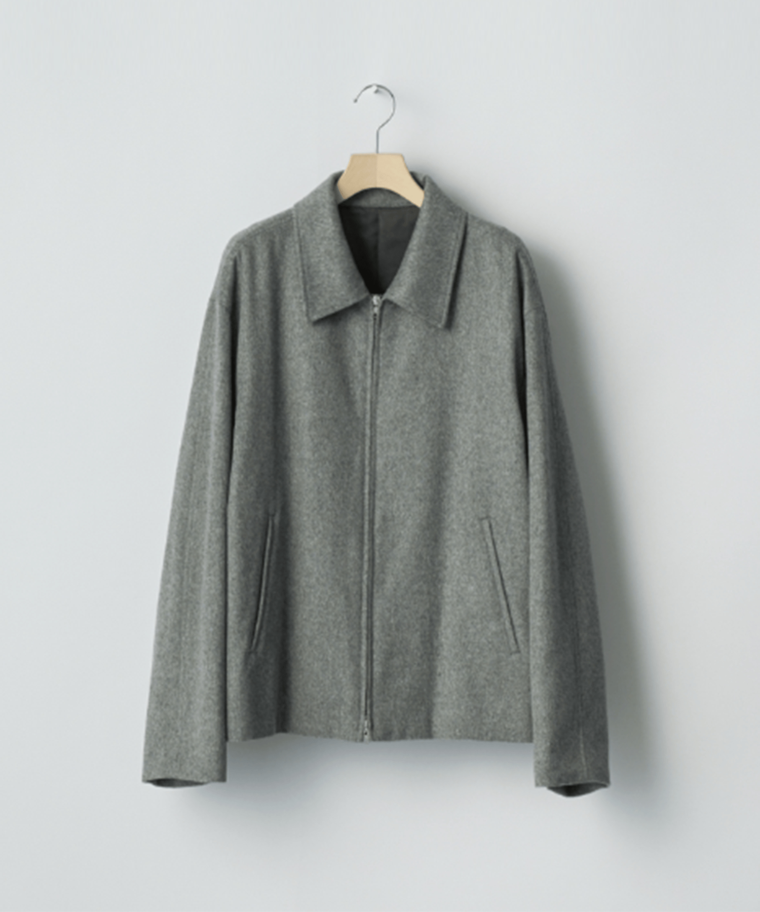 W/CA BEAVER ZIP SHORT JACKET
