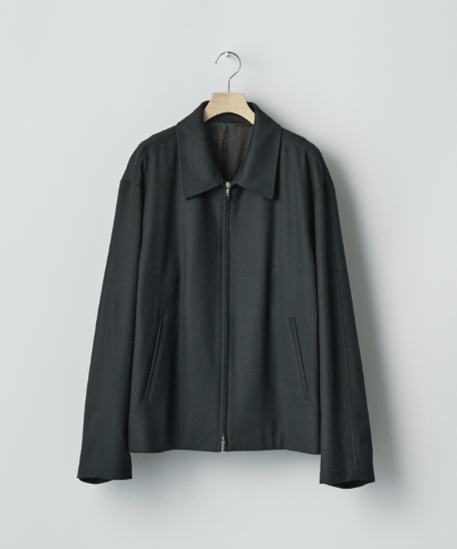 W/CA BEAVER ZIP SHORT JACKET