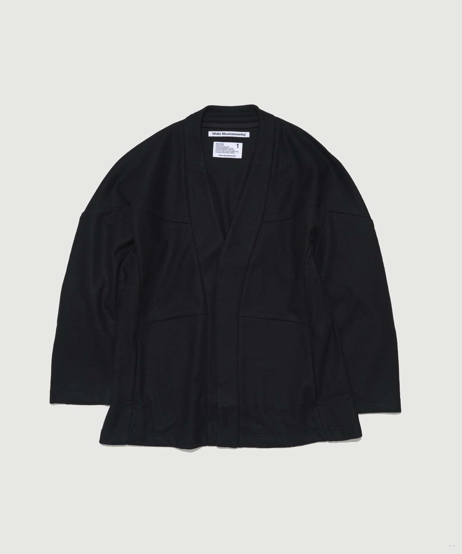 WOOL MELTON CARDIGAN