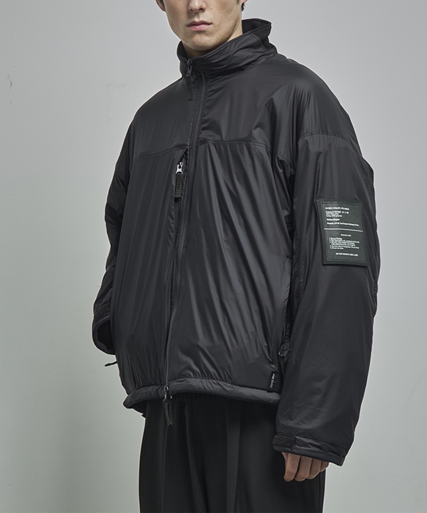 ×WILD THINGS 9252-BL01-003 REVERSIBLE OVERSHIRT