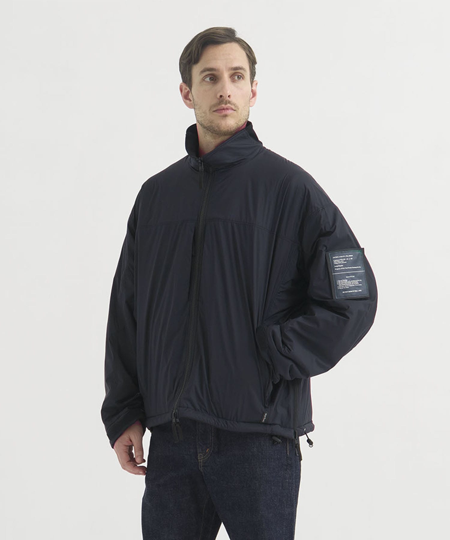 ×WILD THINGS 9252-BL01-003 REVERSIBLE OVERSHIRT