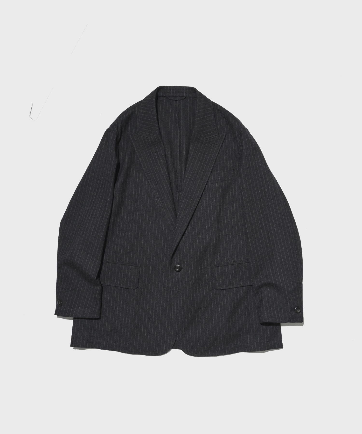 【定価18万円超】 RERACS カシミヤ100%黒 ピーコート【新品未使用】 THE RERACS(ザ・リラクス)｜【MEN】ビッグモッズコート/ブラック