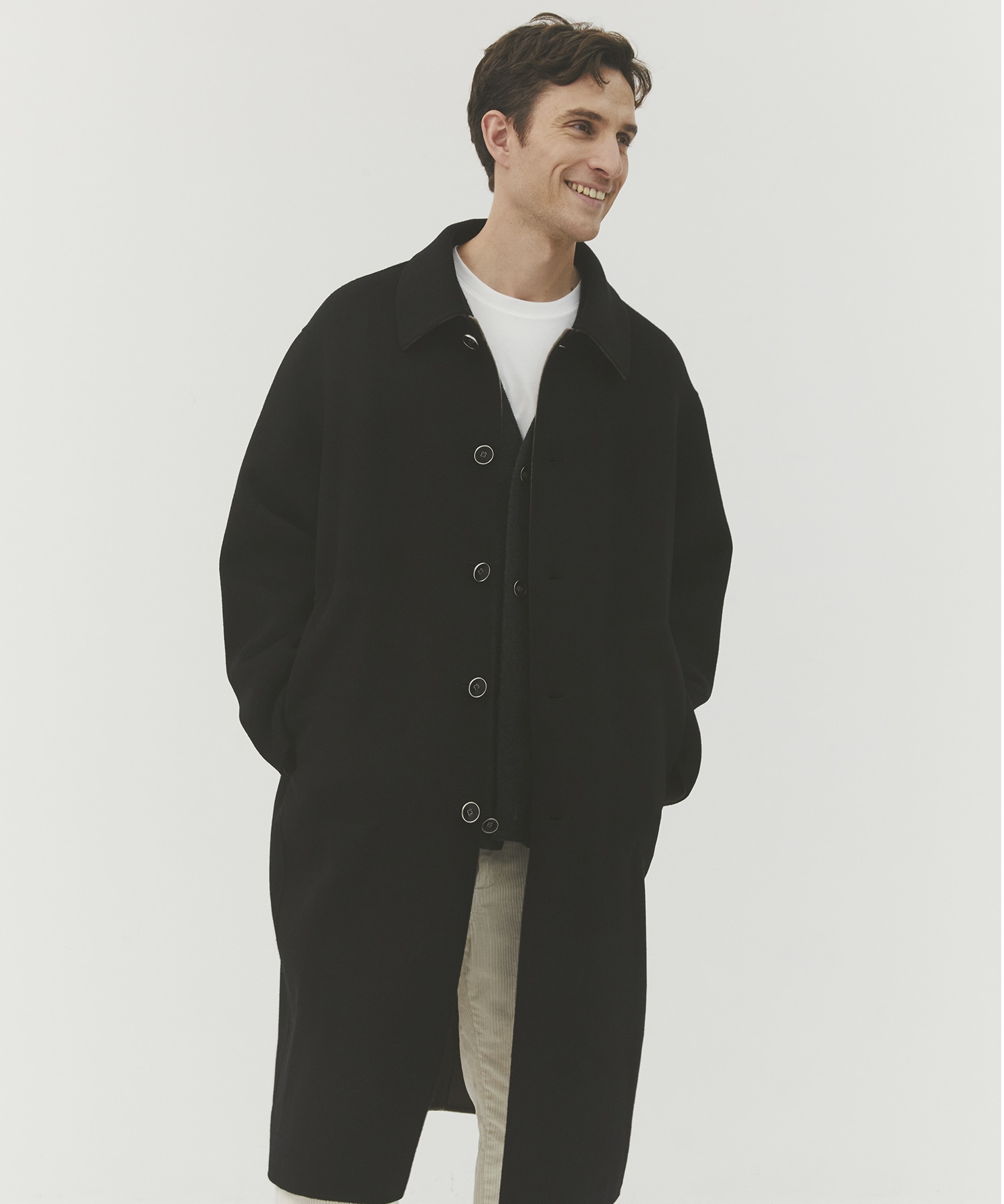 CASHMERE REVERSIBLE OVER COAT