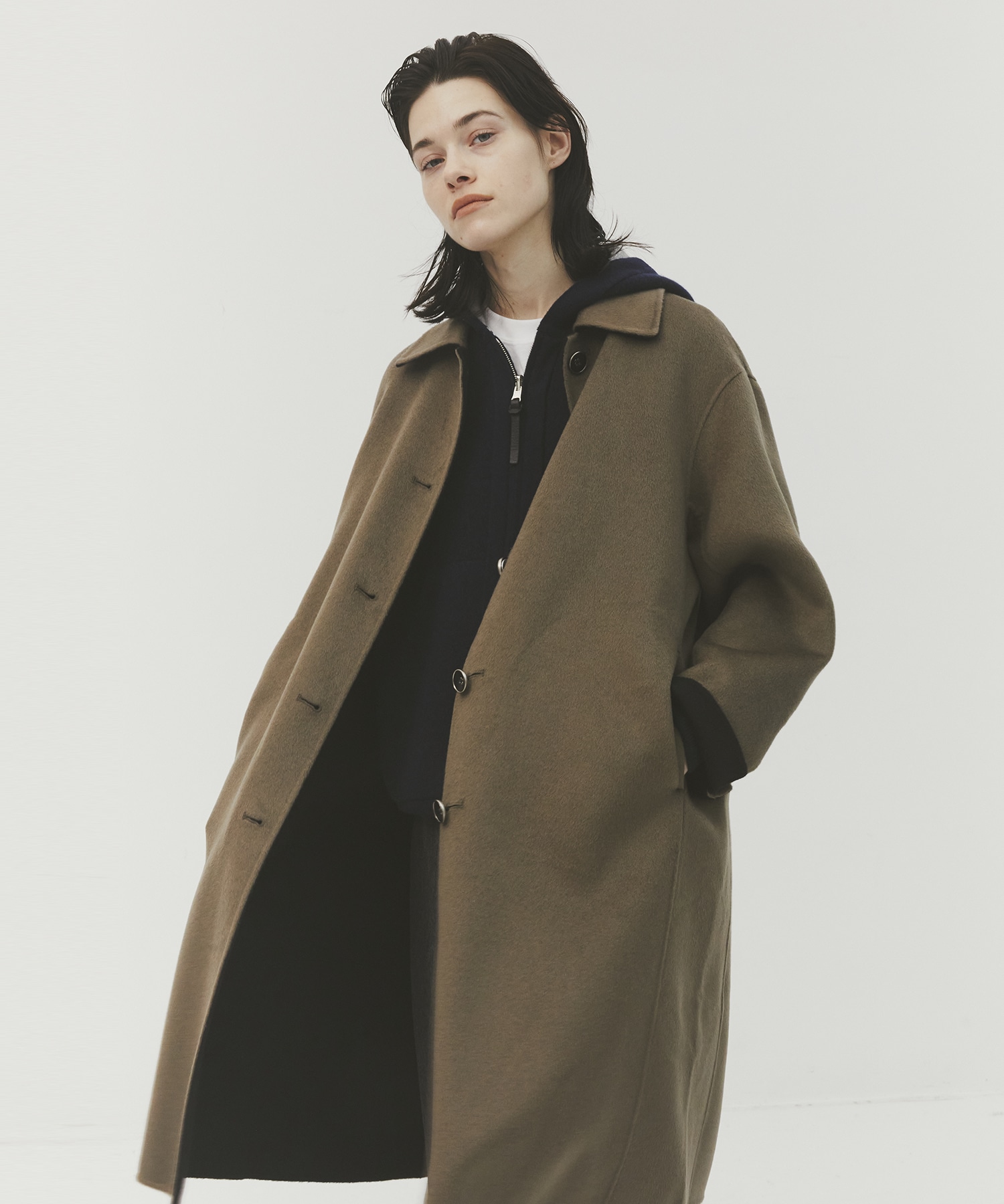 CASHMERE REVERSIBLE OVER COAT