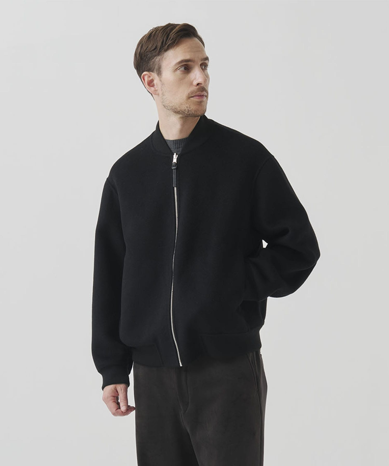 CASHMERE/SILK/WOOL MA-1