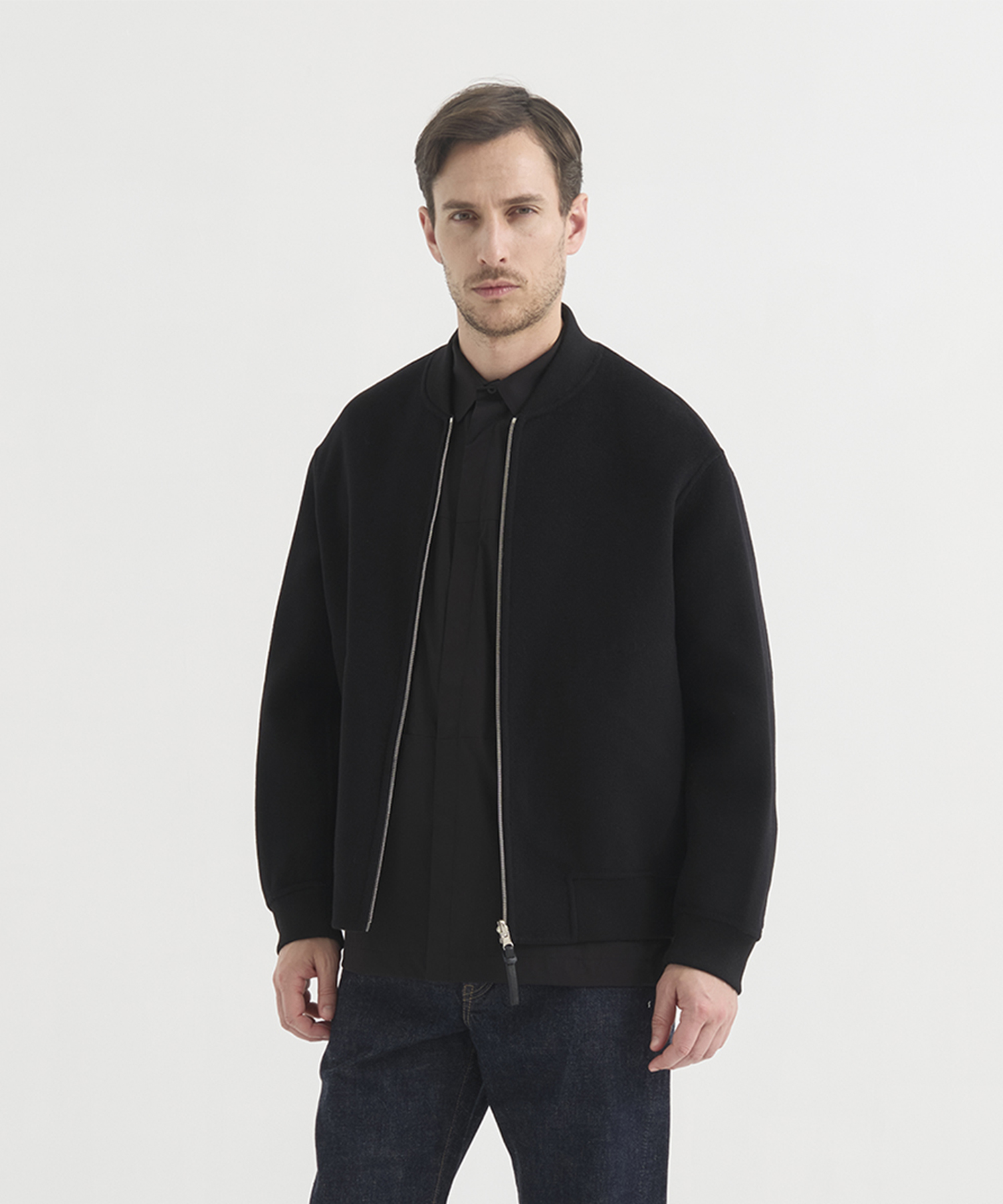 CASHMERE/SILK/WOOL MA-1