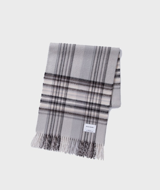Brushed Scarf Check