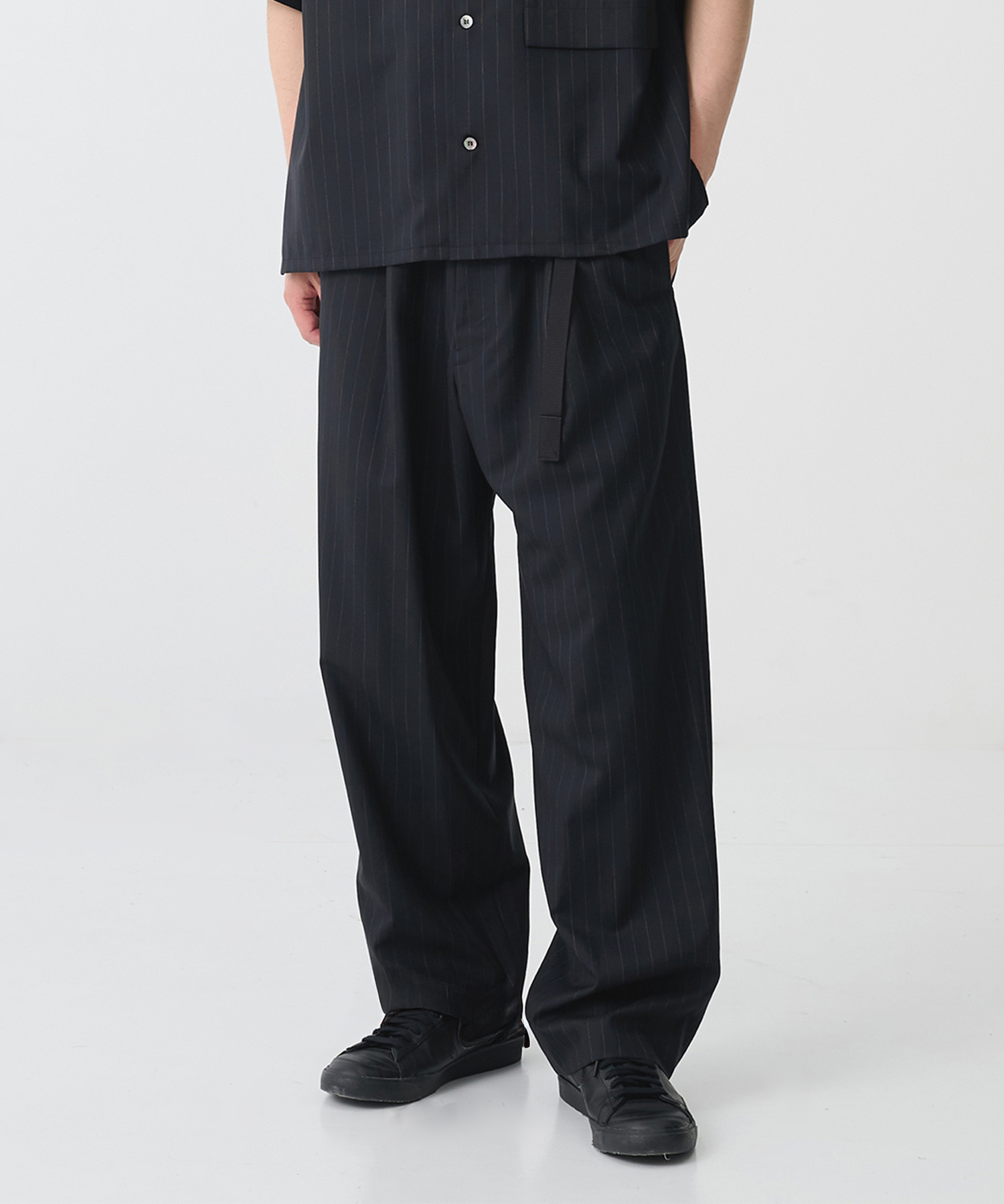 【ウジョーオム】別注Tape-Belt 1 Tuck PNT
