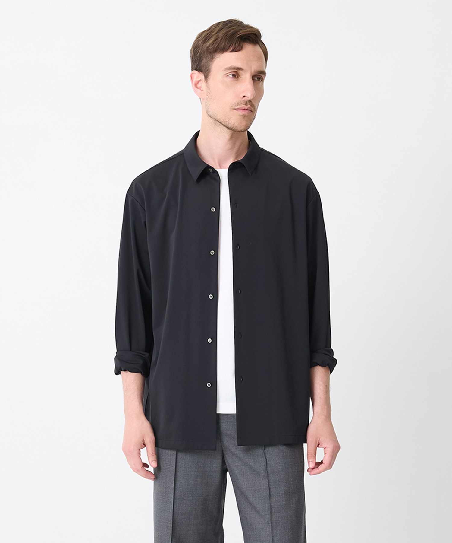 Light Matte Stretch Jersey L/S Shirt