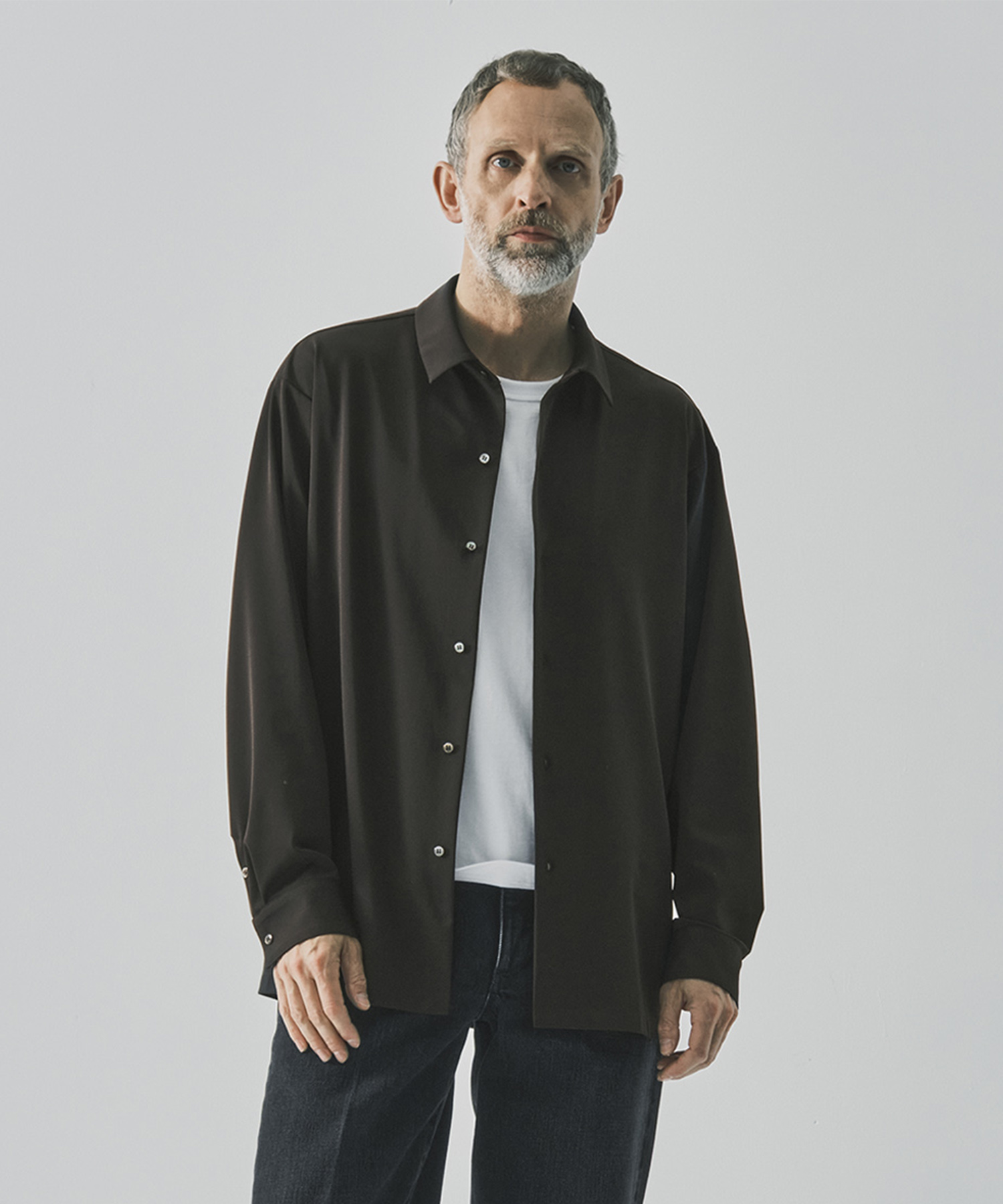 Light Matte Stretch Jersey L/S Shirt