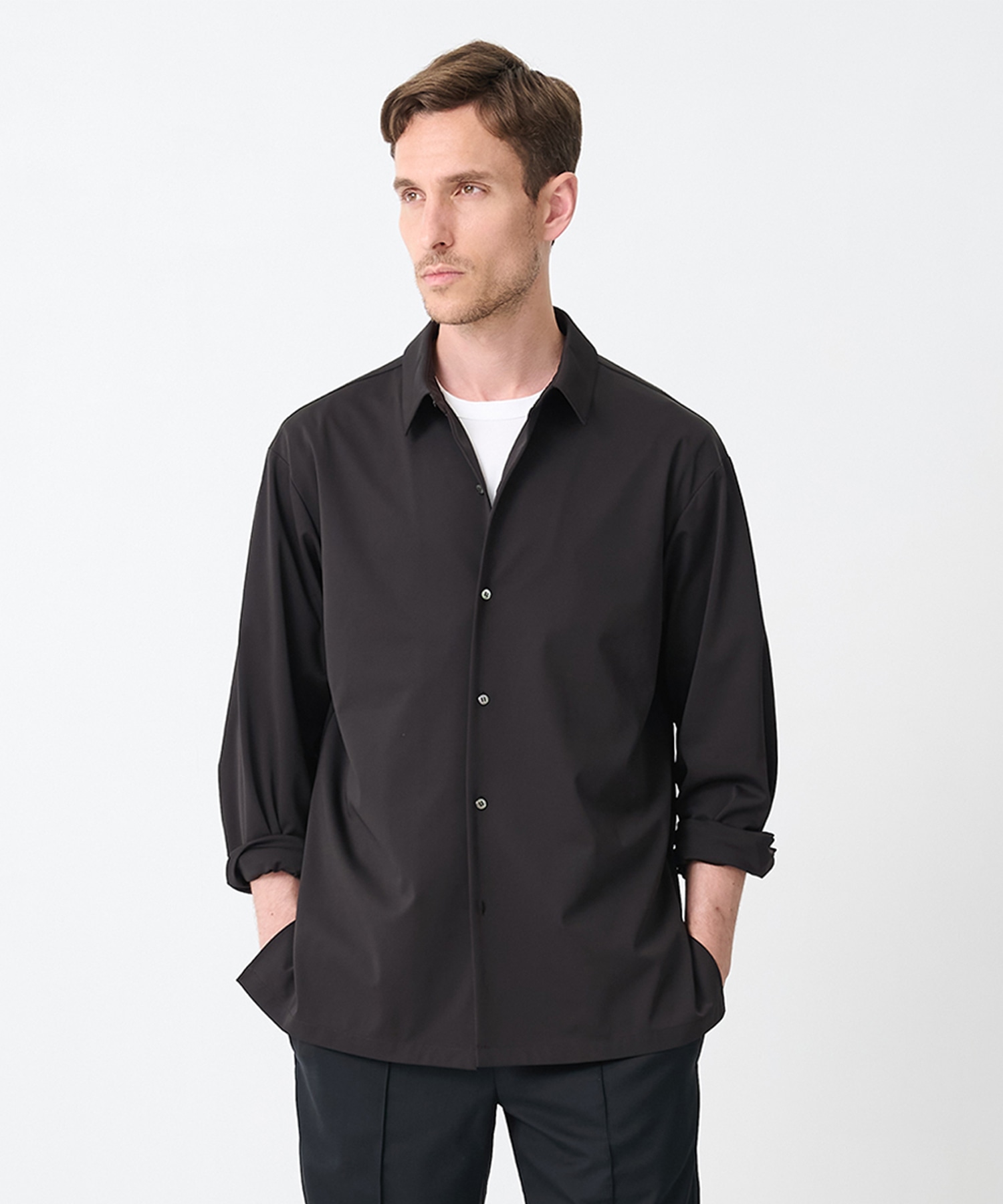 Light Matte Stretch Jersey L/S Shirt