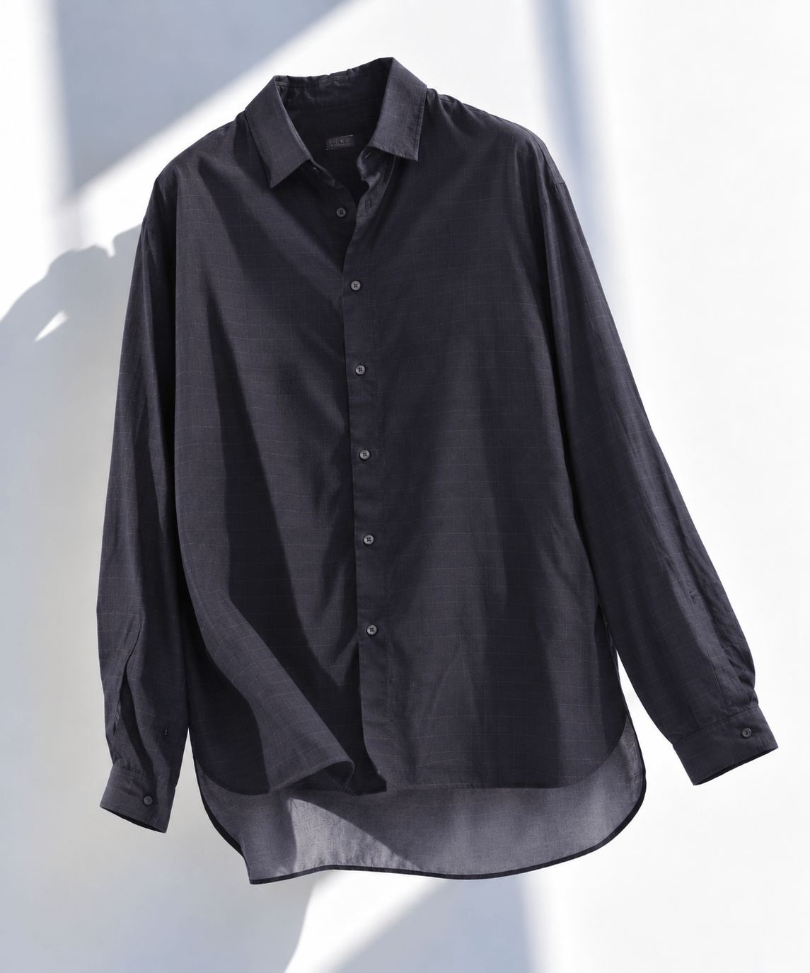 SILK α L/S Check Shirt