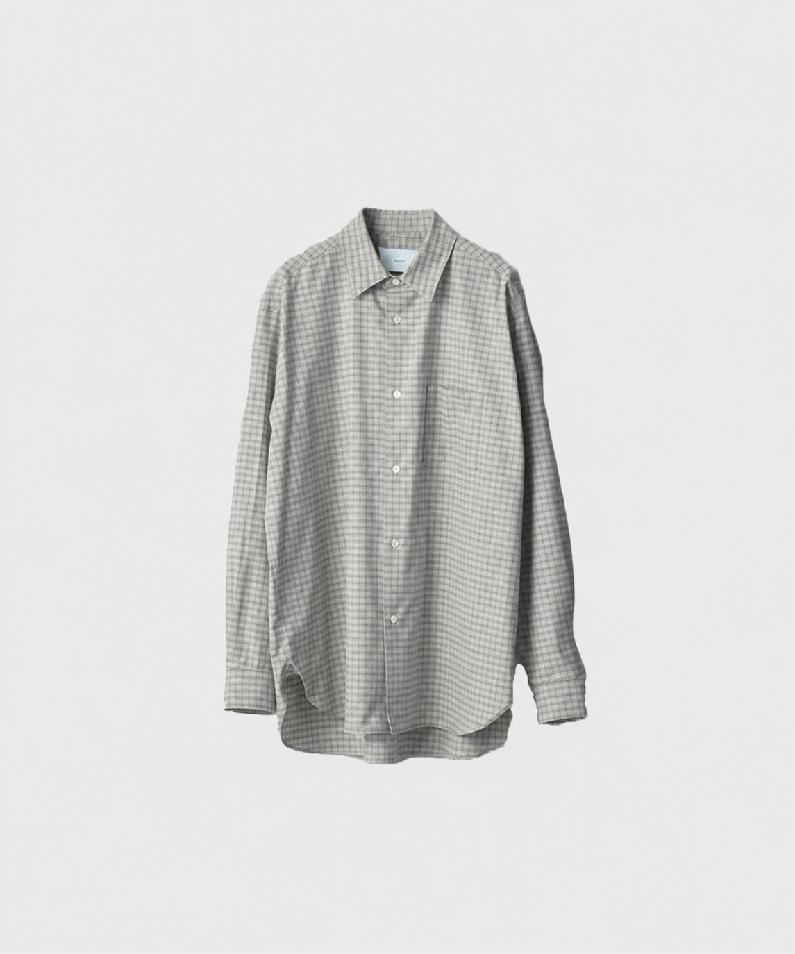 【シュタイン】ST.1660 COTTON LLAMA OVERSIZED REGULAR COLLAR SHIRT