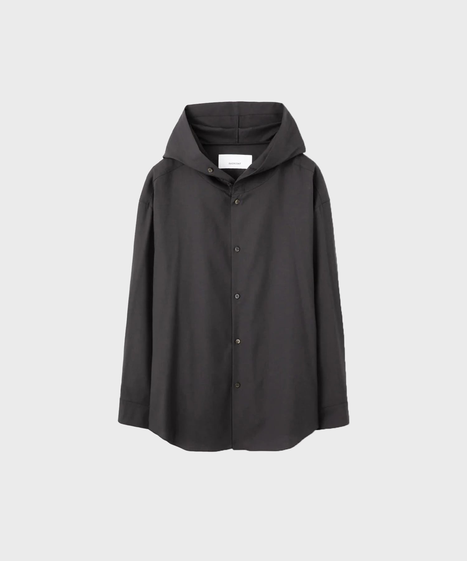 F26T011-NDWT Hooded Wool Shirt