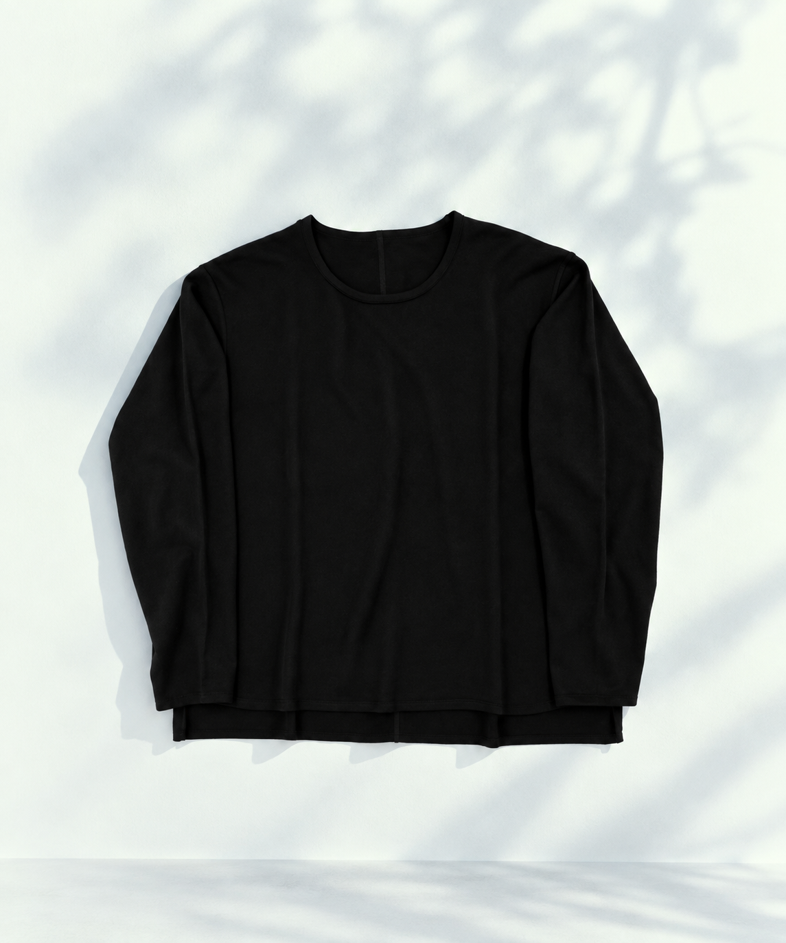 SILK α U-Neck L/S Tee