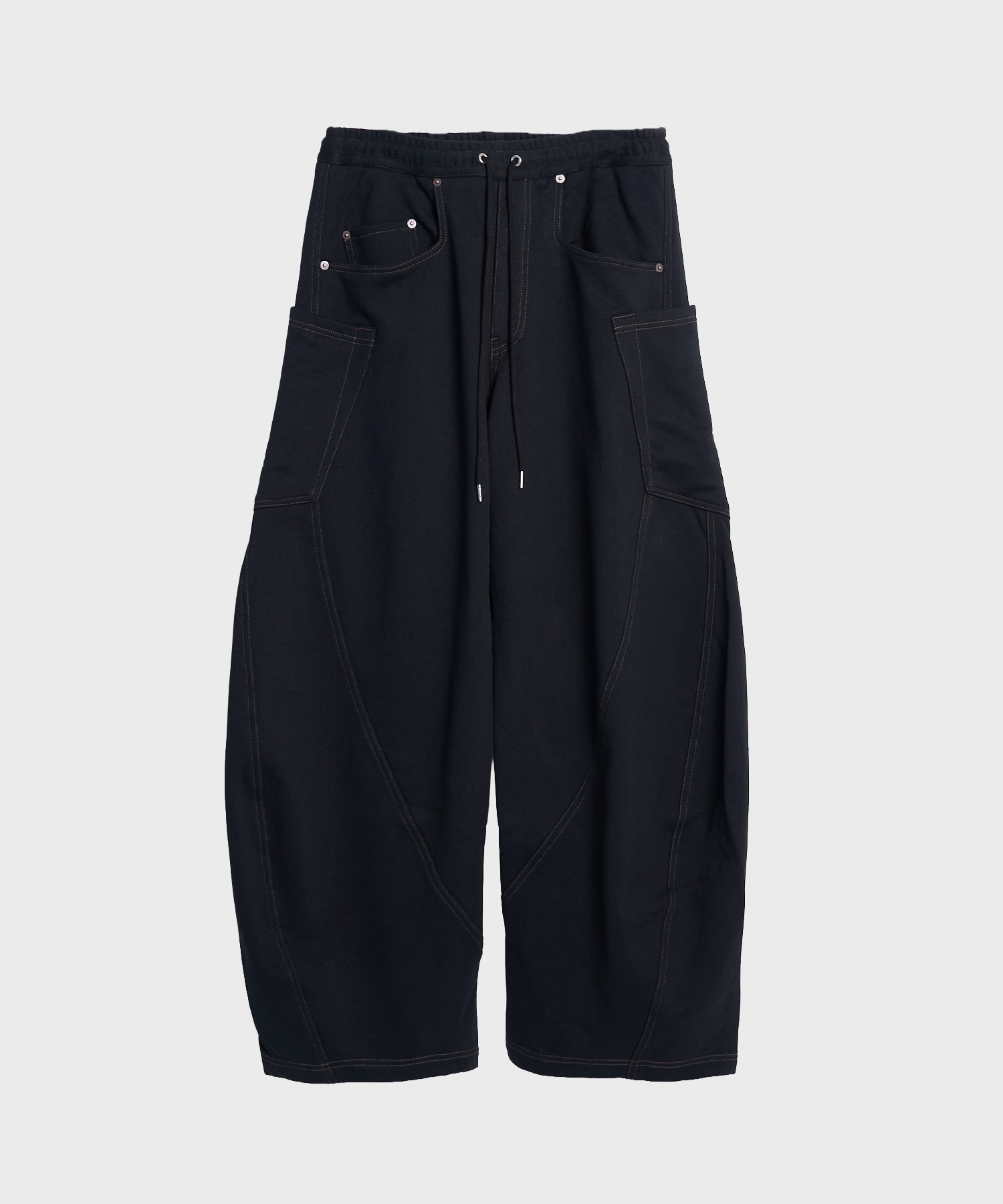 26fw-p-13 3D cutting sweat pants