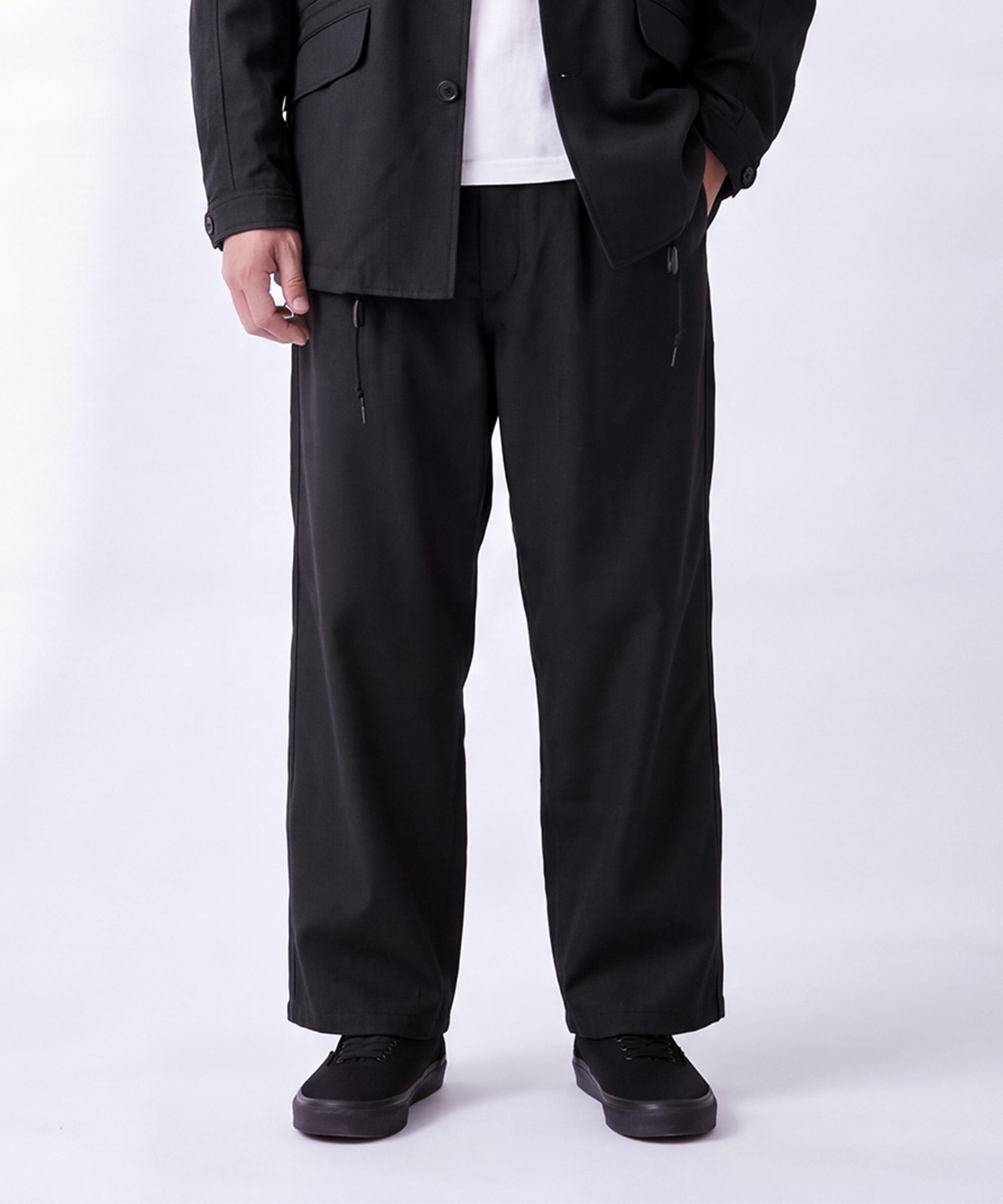 【コムデギャルソンオム】HR-P002-051 PE Twill Easy Pants
