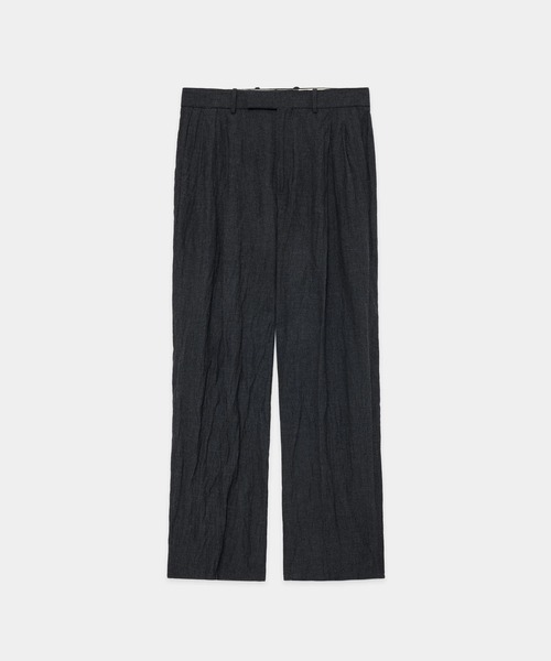 A26C16PT01C DOUBLE PLEATED TROUSERS