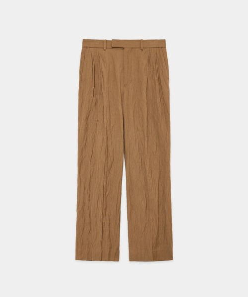 A26C16PT01C DOUBLE PLEATED TROUSERS