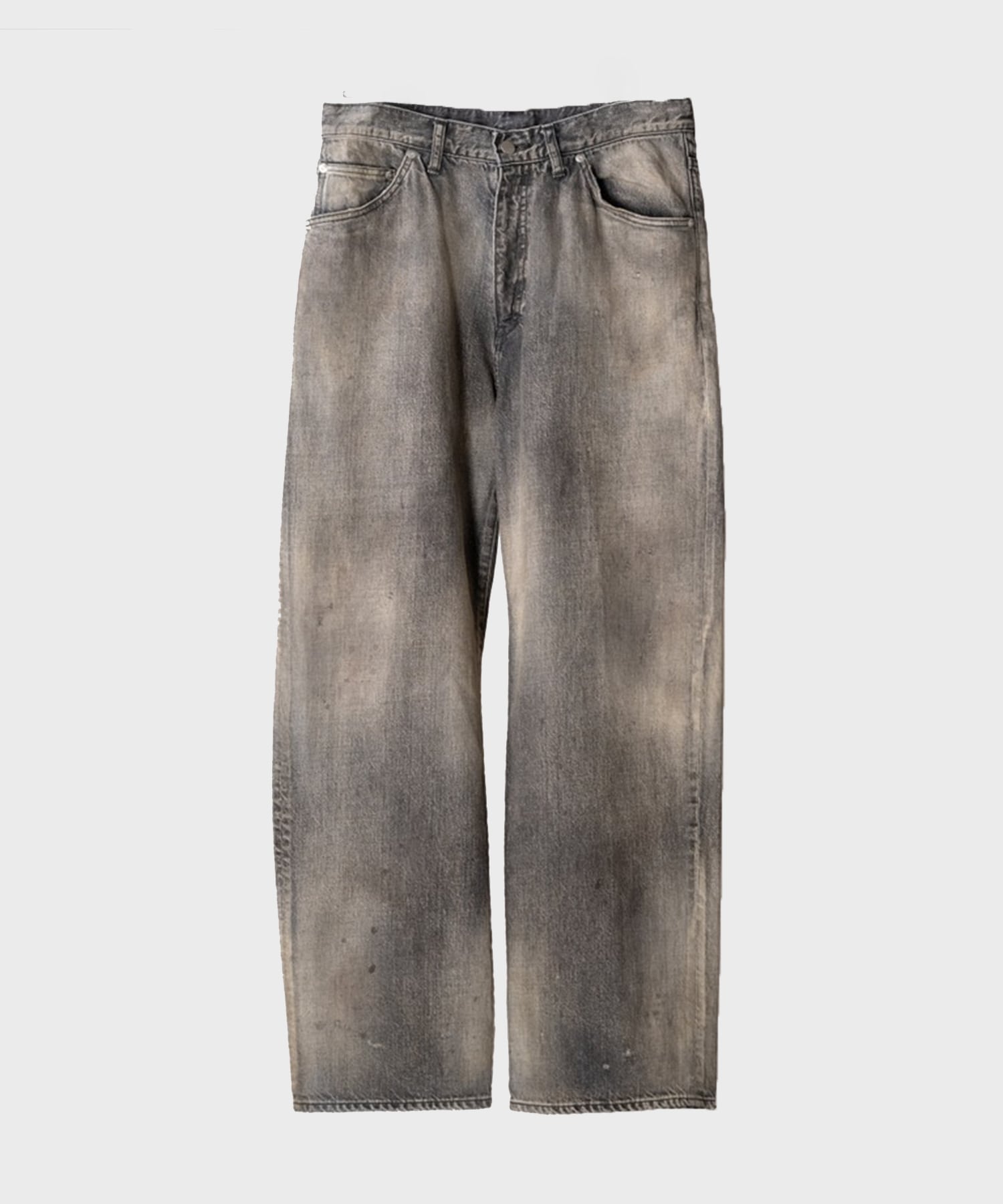 【アンセルム】ANC-08-26AW-A 08 MIDDLE STRAIGHT 5P DENIM PANTS