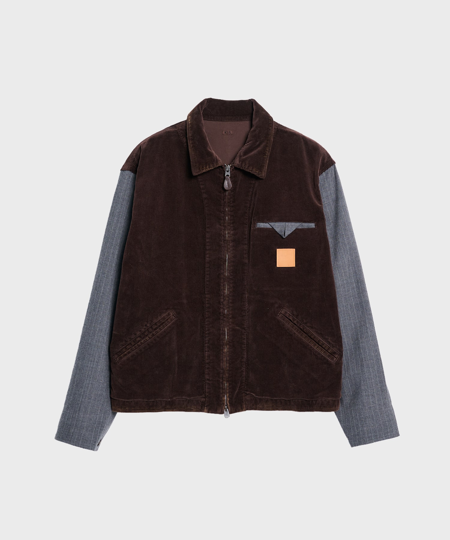 26fw-jk-03 Combination drizzler jacket