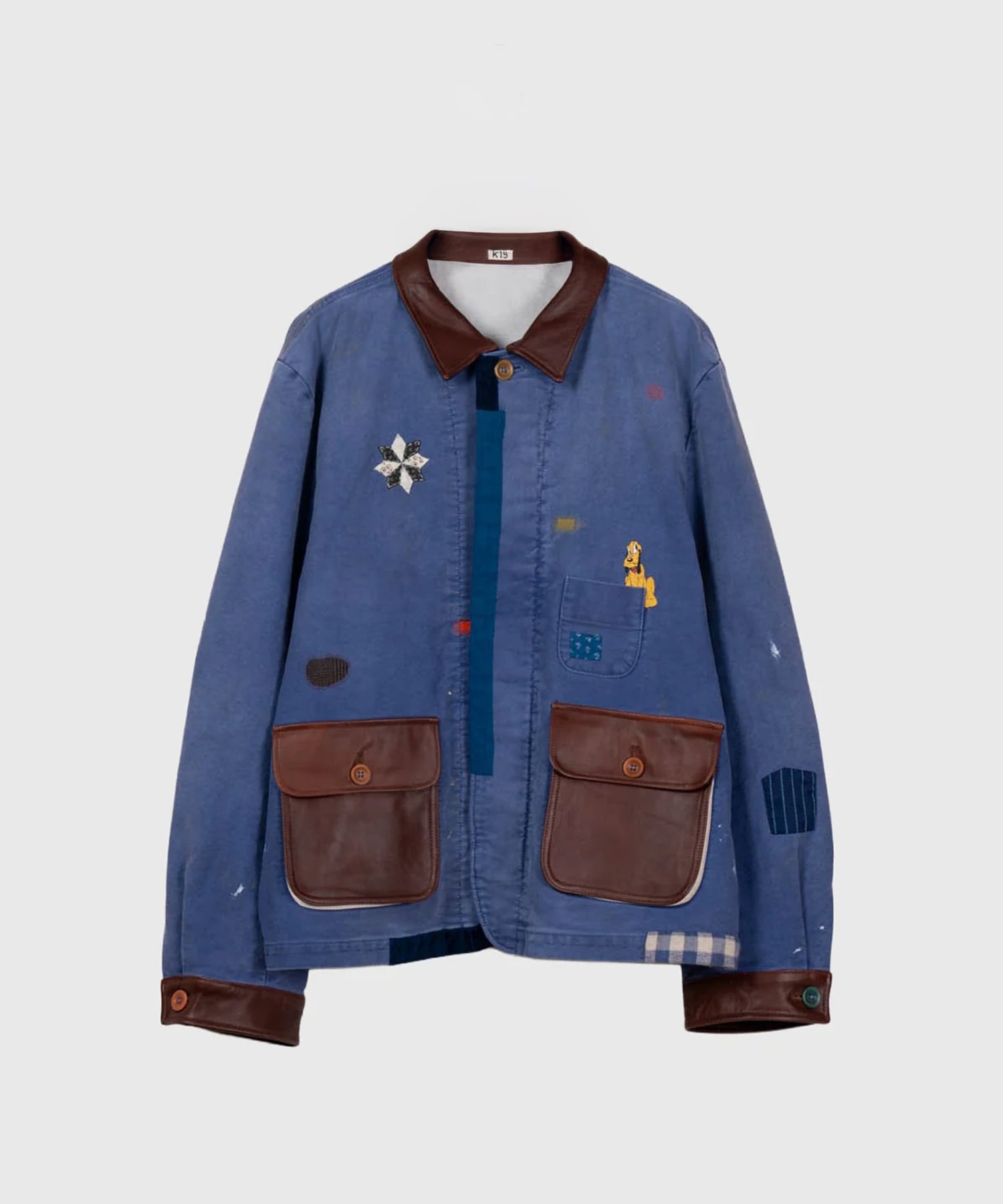 26fw-jk-05-d Vintage-finished work jacket
