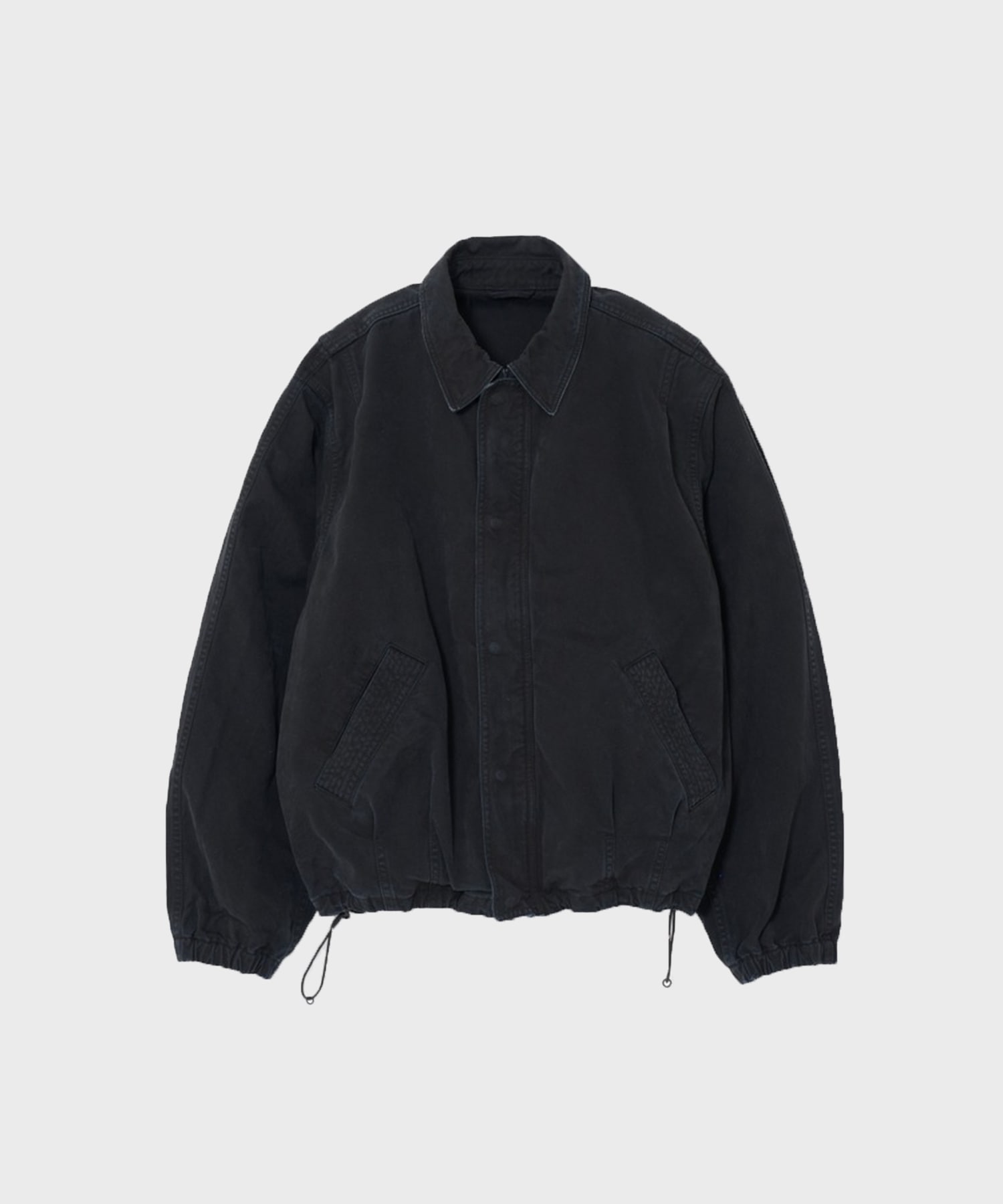 【ヨーク】YK26FW01336B Garment-Dye Ballon Silhouette Blouson