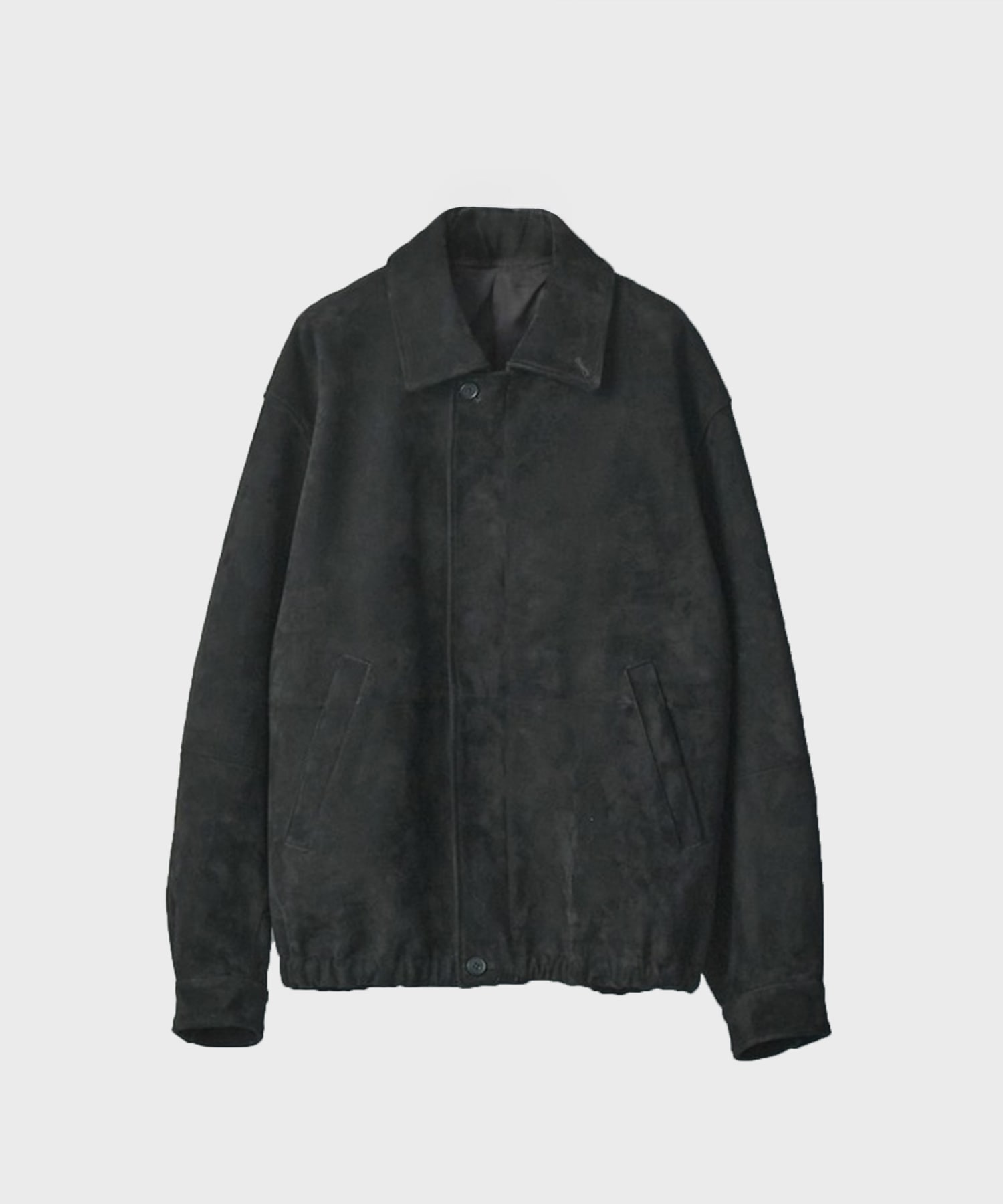 ST.1551 GOAT SUEDE ZIP JACKET