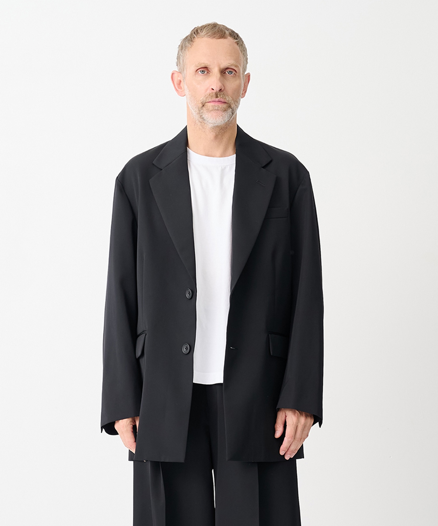 【シュタイン】ST.1588 OVERSIZED SINGLE BREASTED LONG JACKET