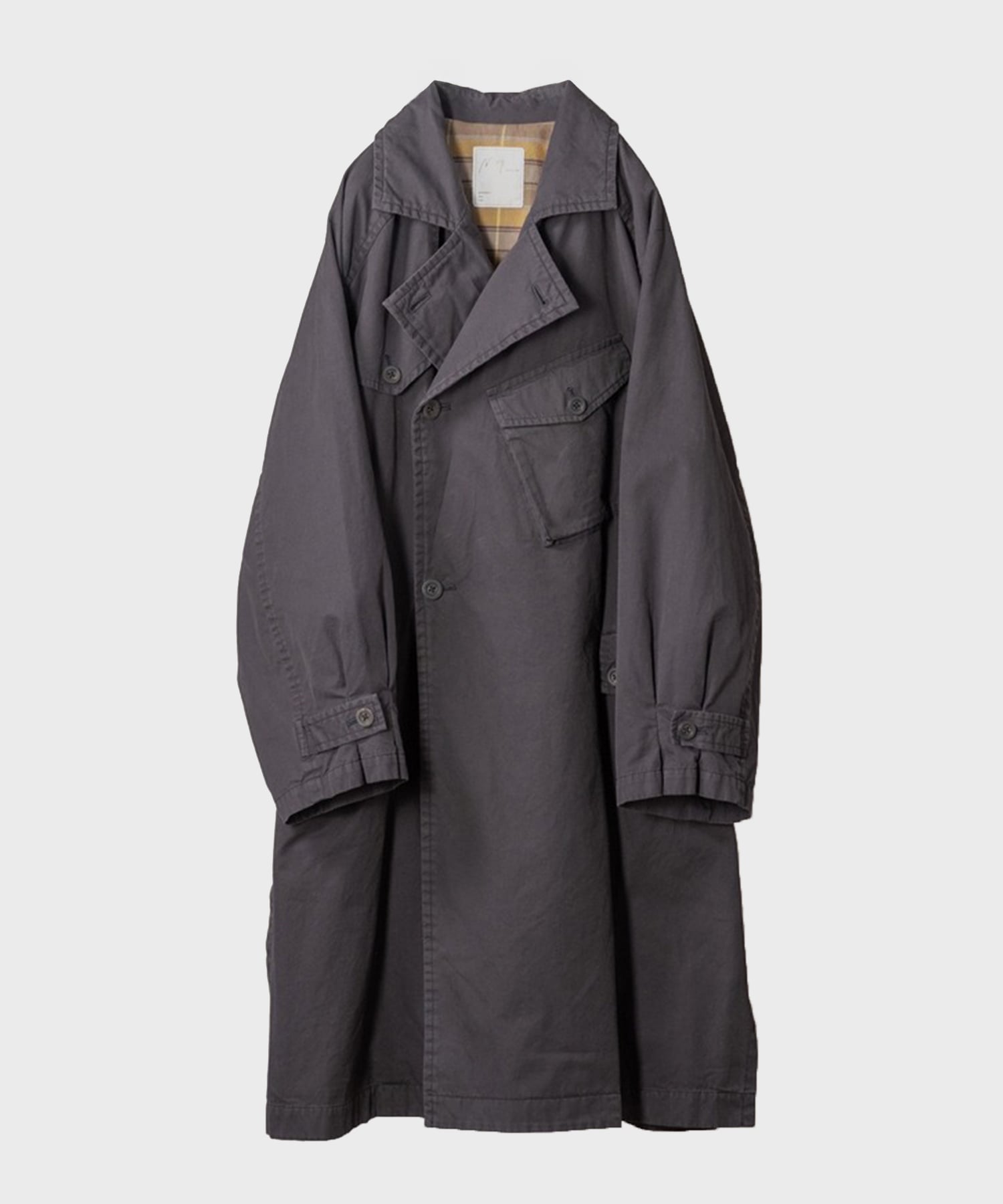【アンセルム】ANC-JK90 AGING COTTON M.C COAT
