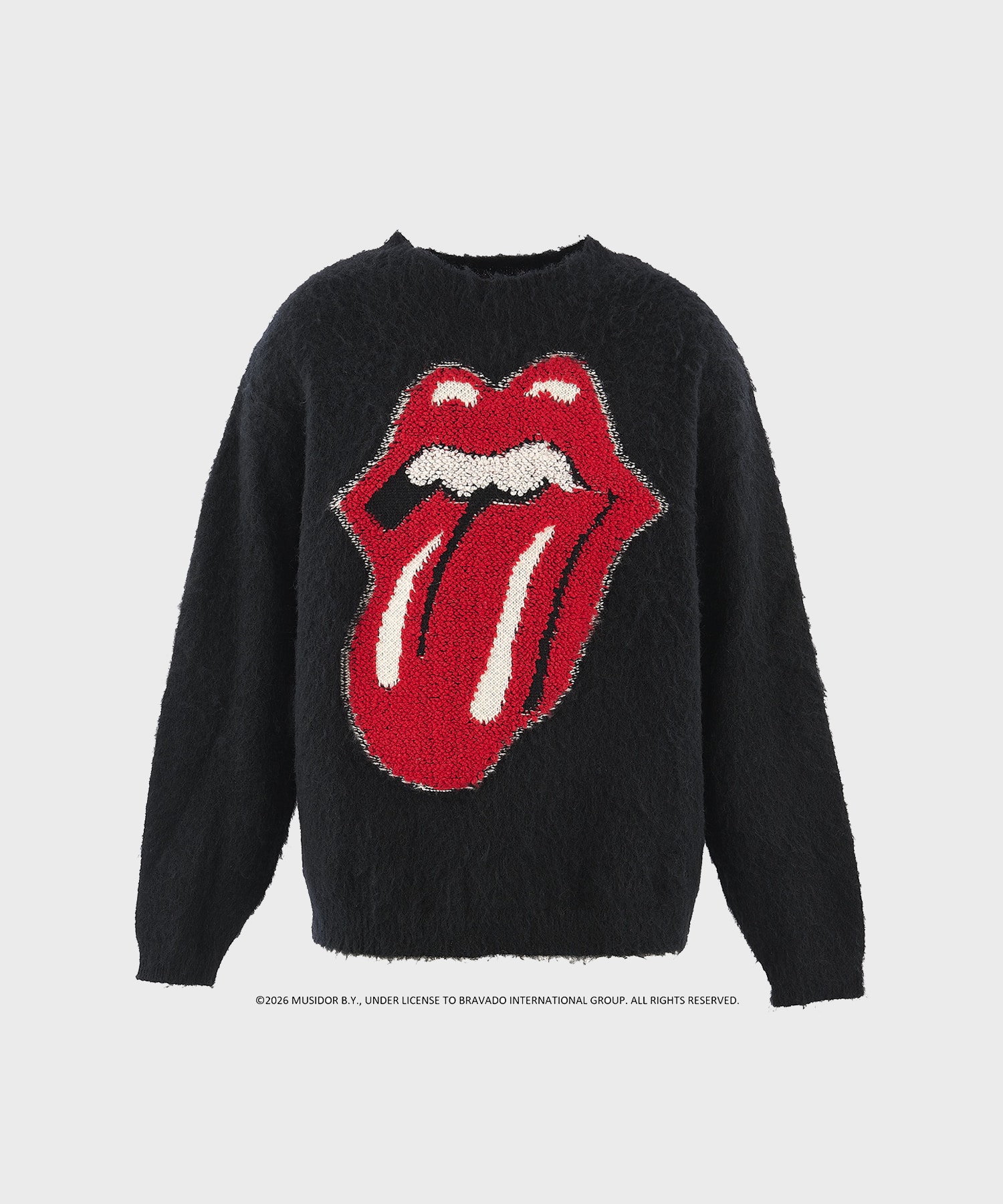【セントマイケル】SM-MK1-0000-C46 The Rolling Stones Mohair Knit PO