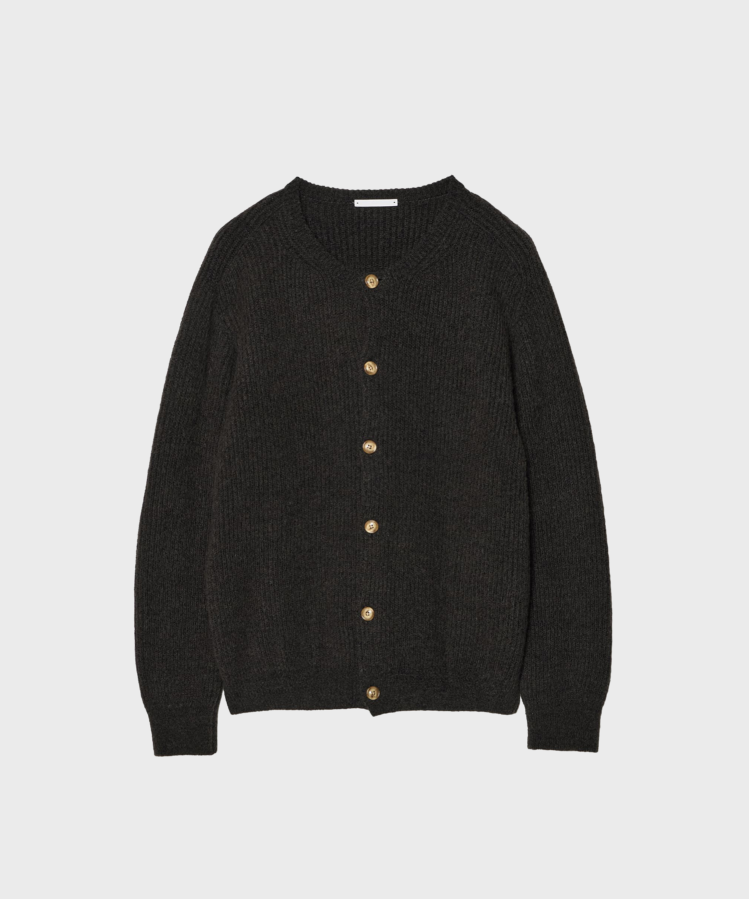 【イレニサ】IH-26FW-K037 CREW-NECK KNIT CARDIGAN