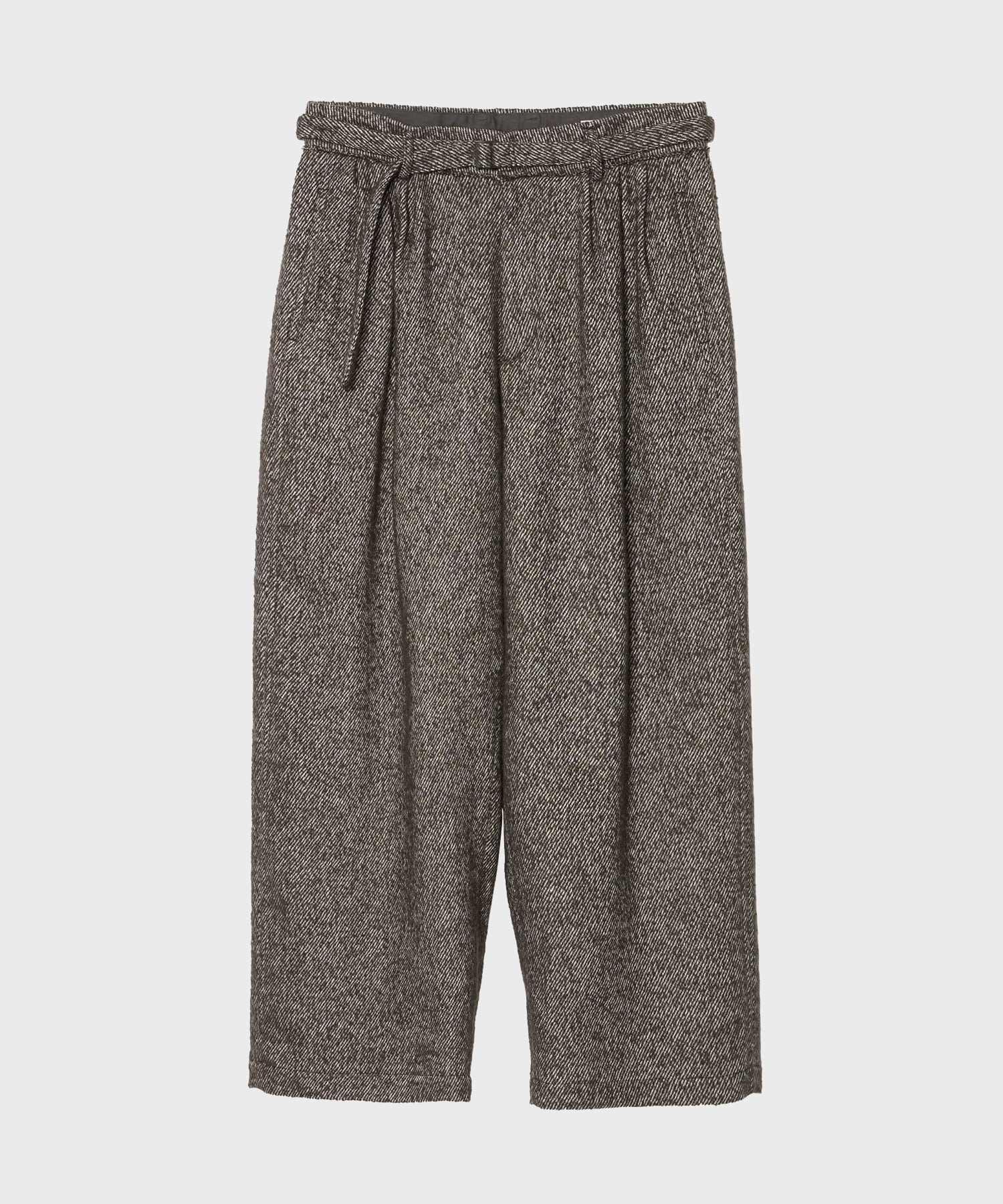 【イレニサ】IH-26FW-P060-NDL BELTED WIDE PANTS
