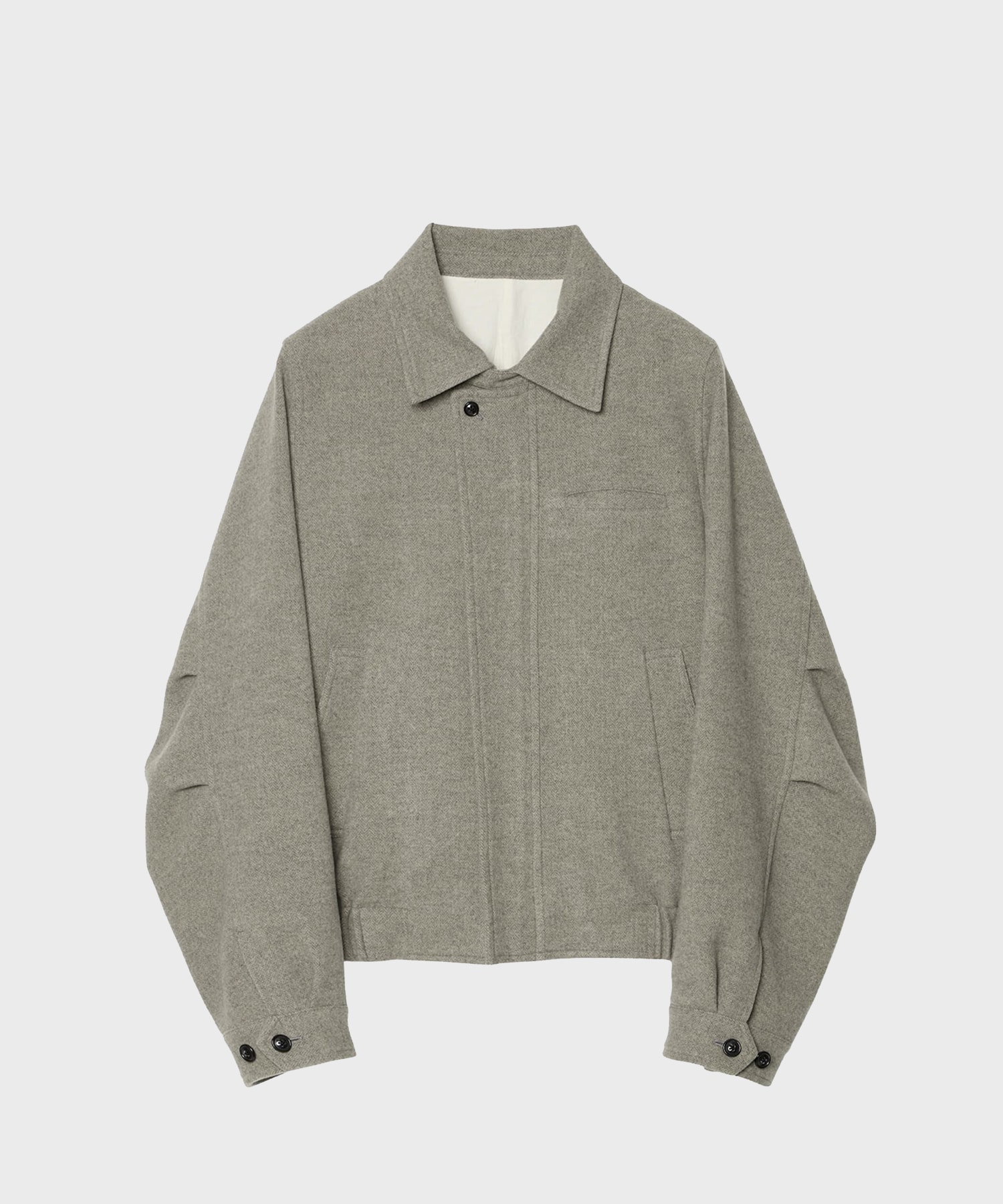 【イレニサ】IH-26FW-M036-NDP FRY-FRONT ZIP-UP BLOUSON
