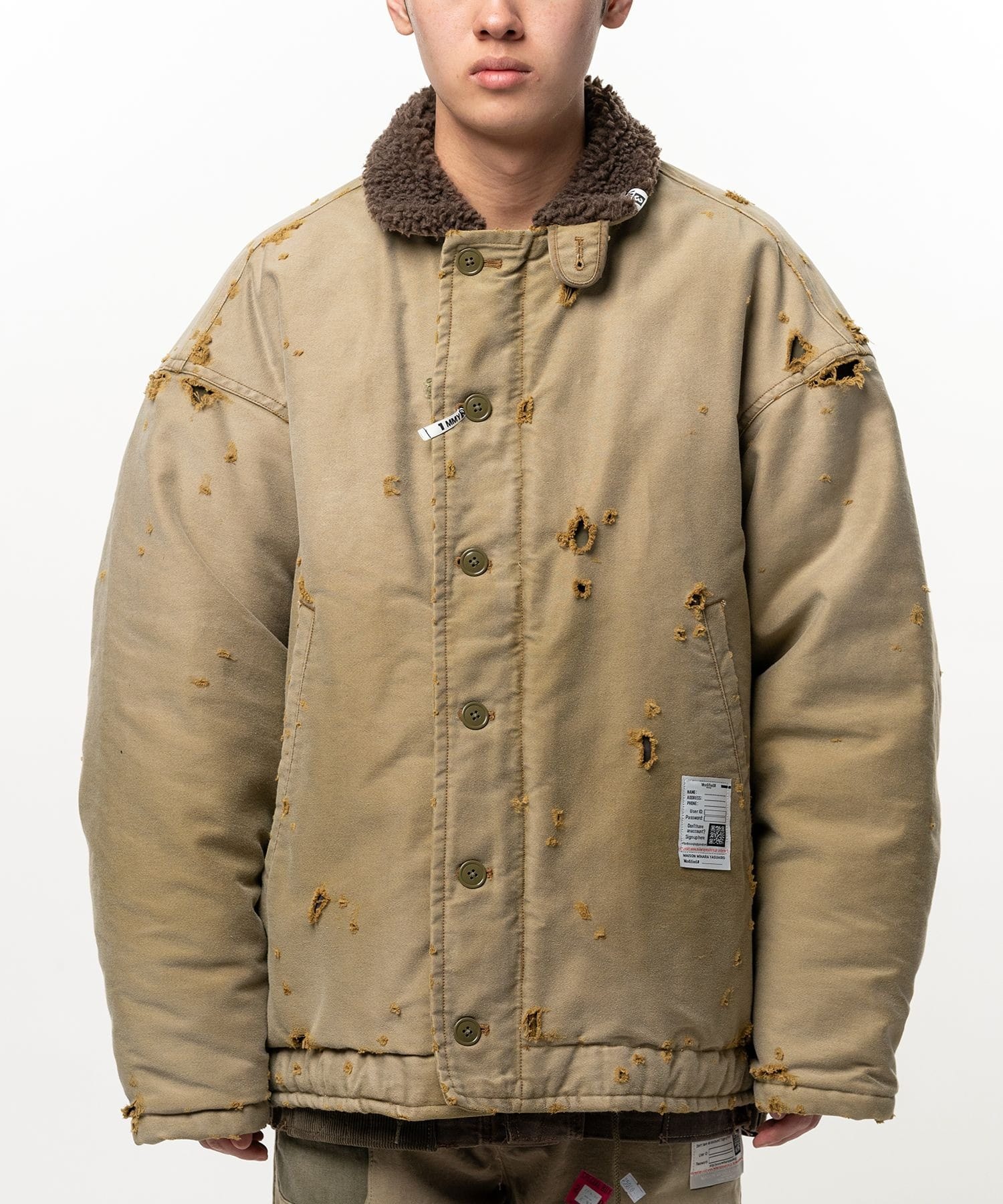J17BL161 SUN FADED MILITARY BL