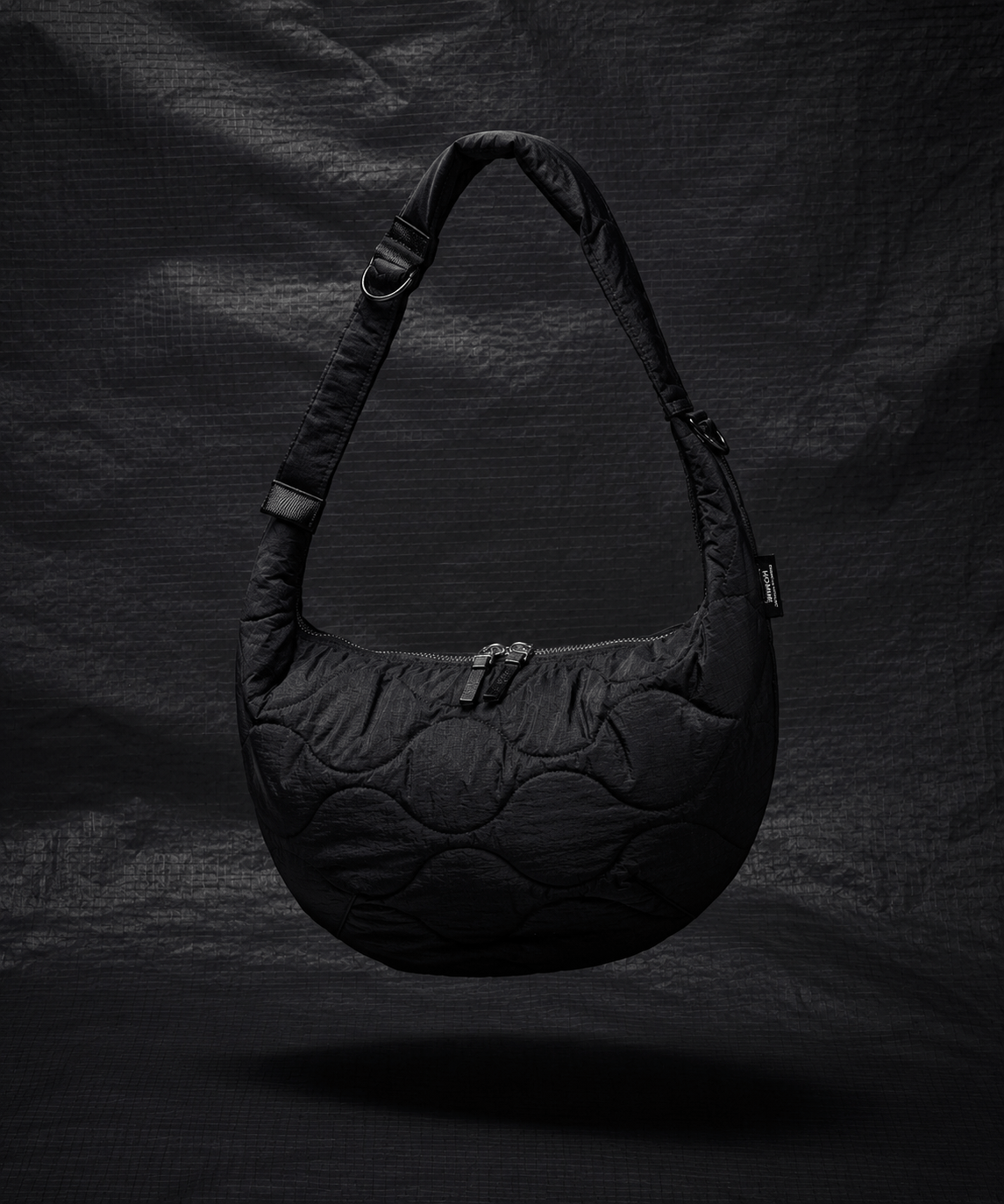 【コムデギャルソンオム】HR-K205-051 Nylon Quilting Shoulder Bag